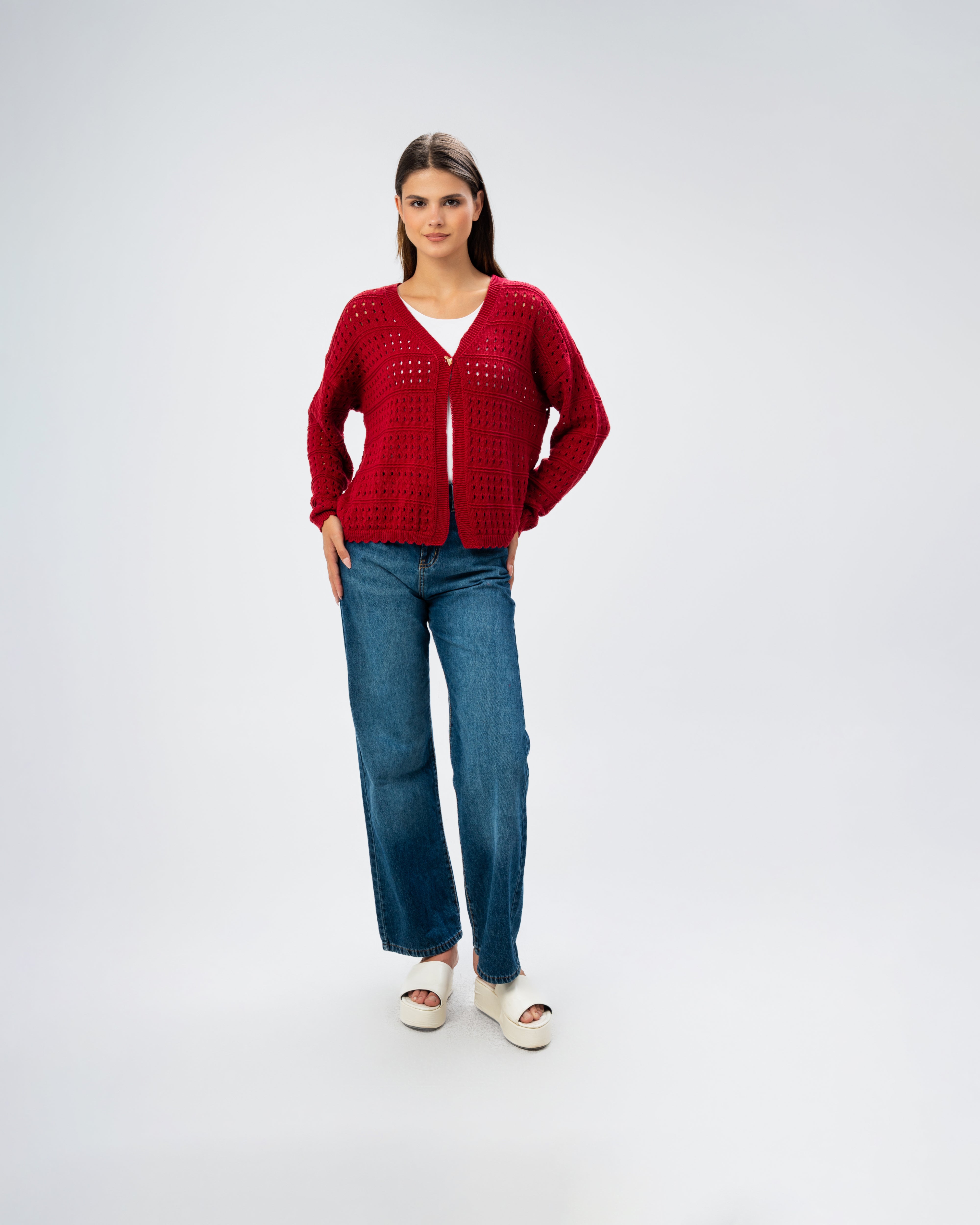 Open Vest - With Chest Button