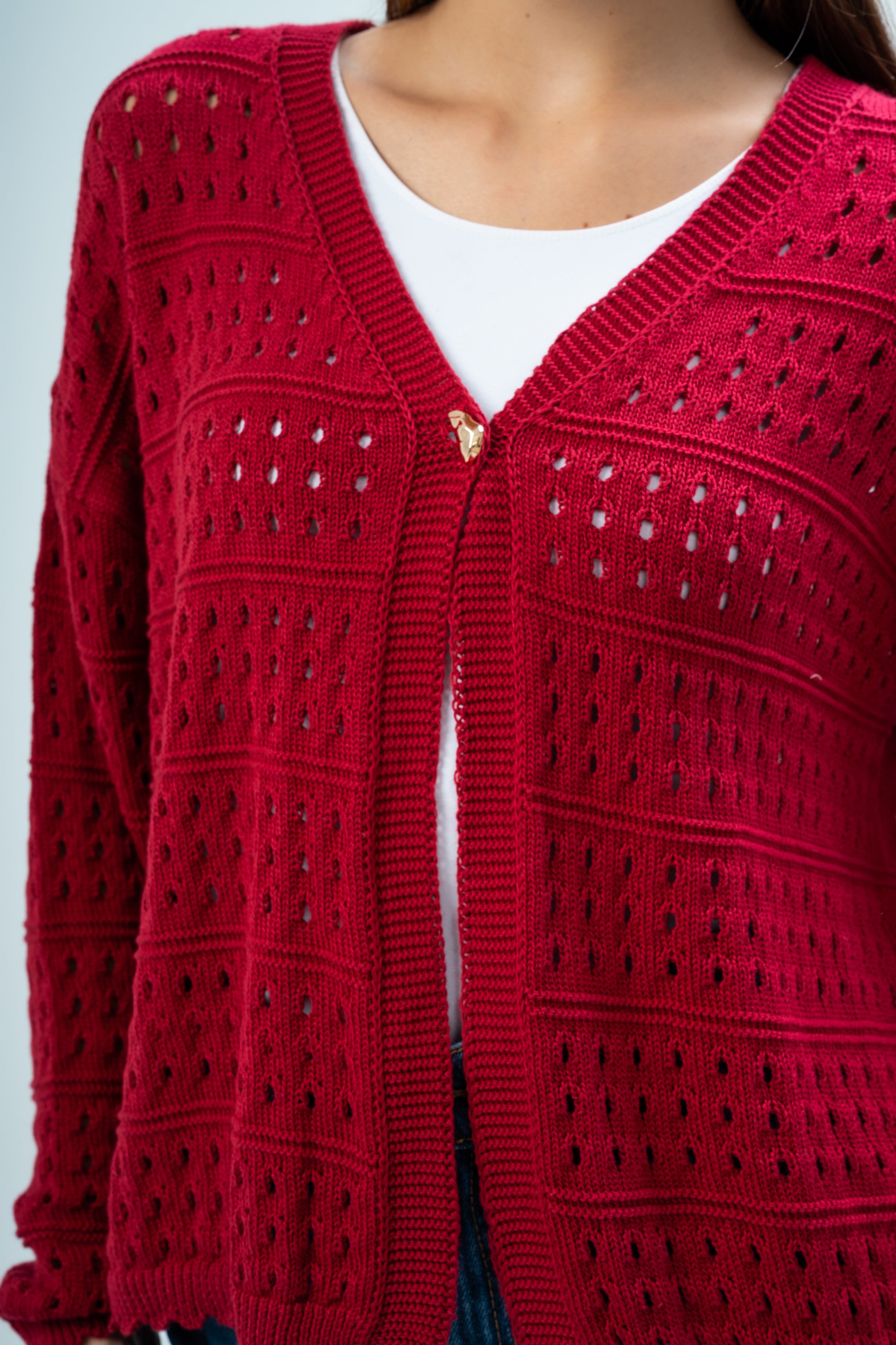 Open Vest - With Chest Button