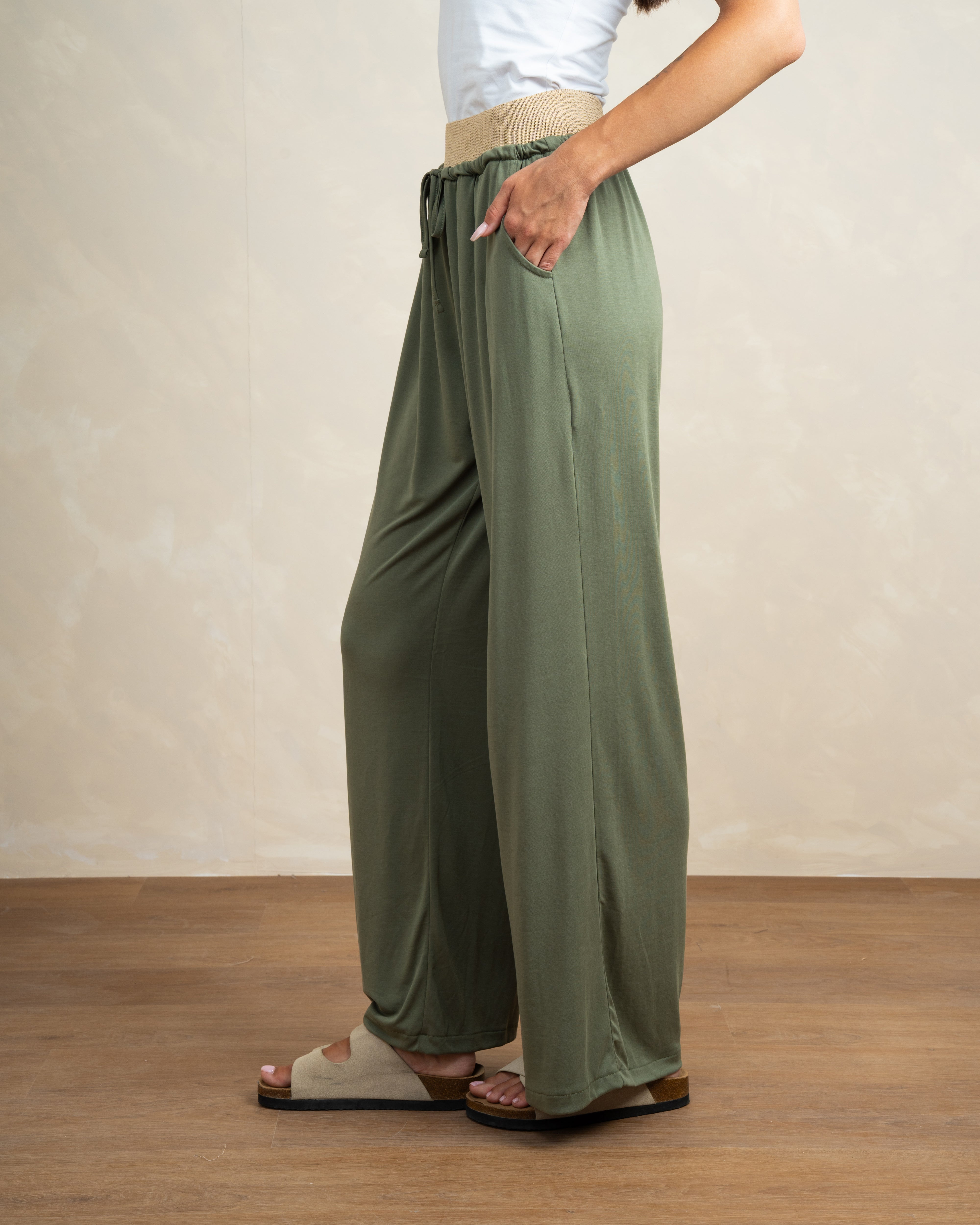 Knit Waist Trouser