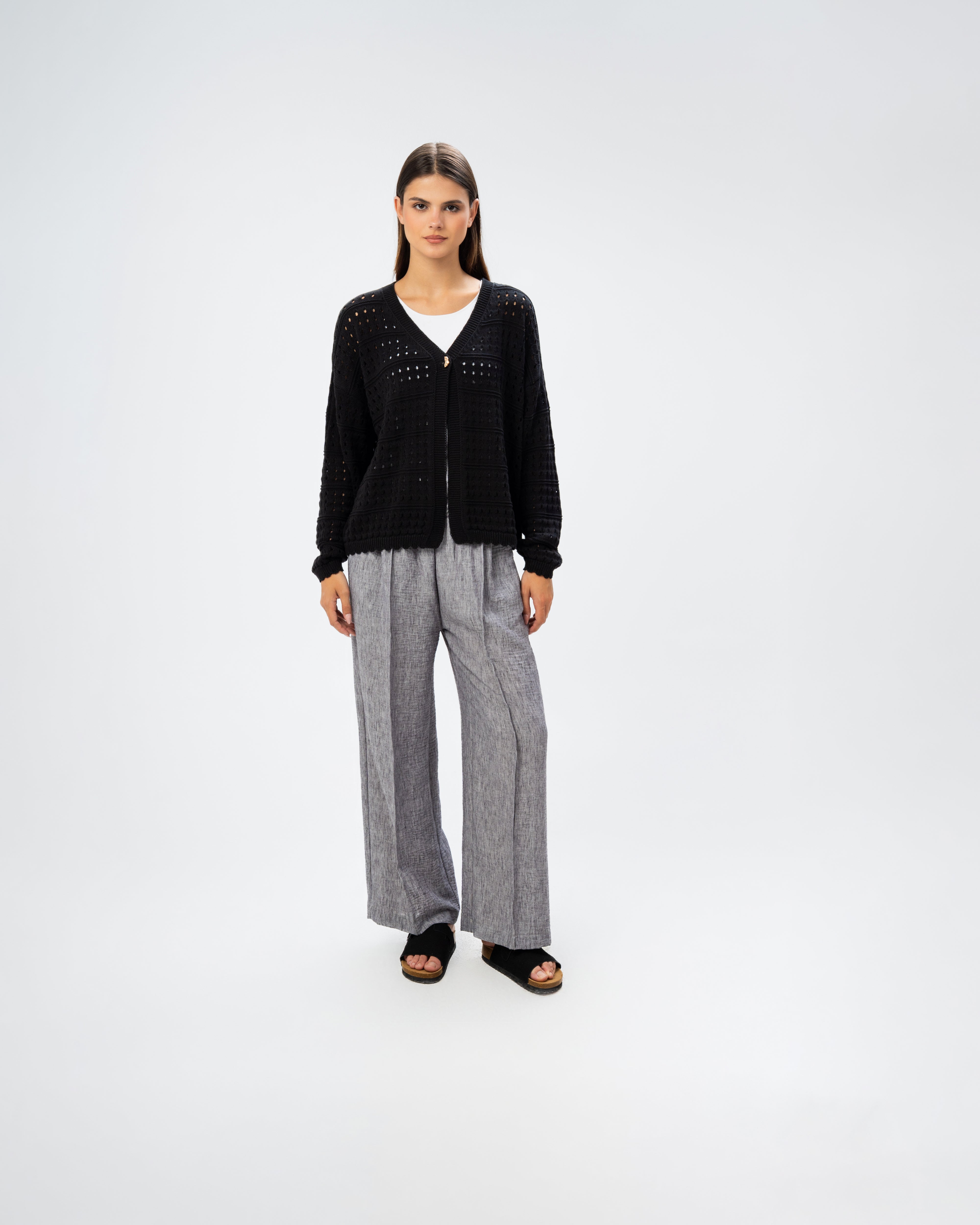 Open Vest - With Chest Button