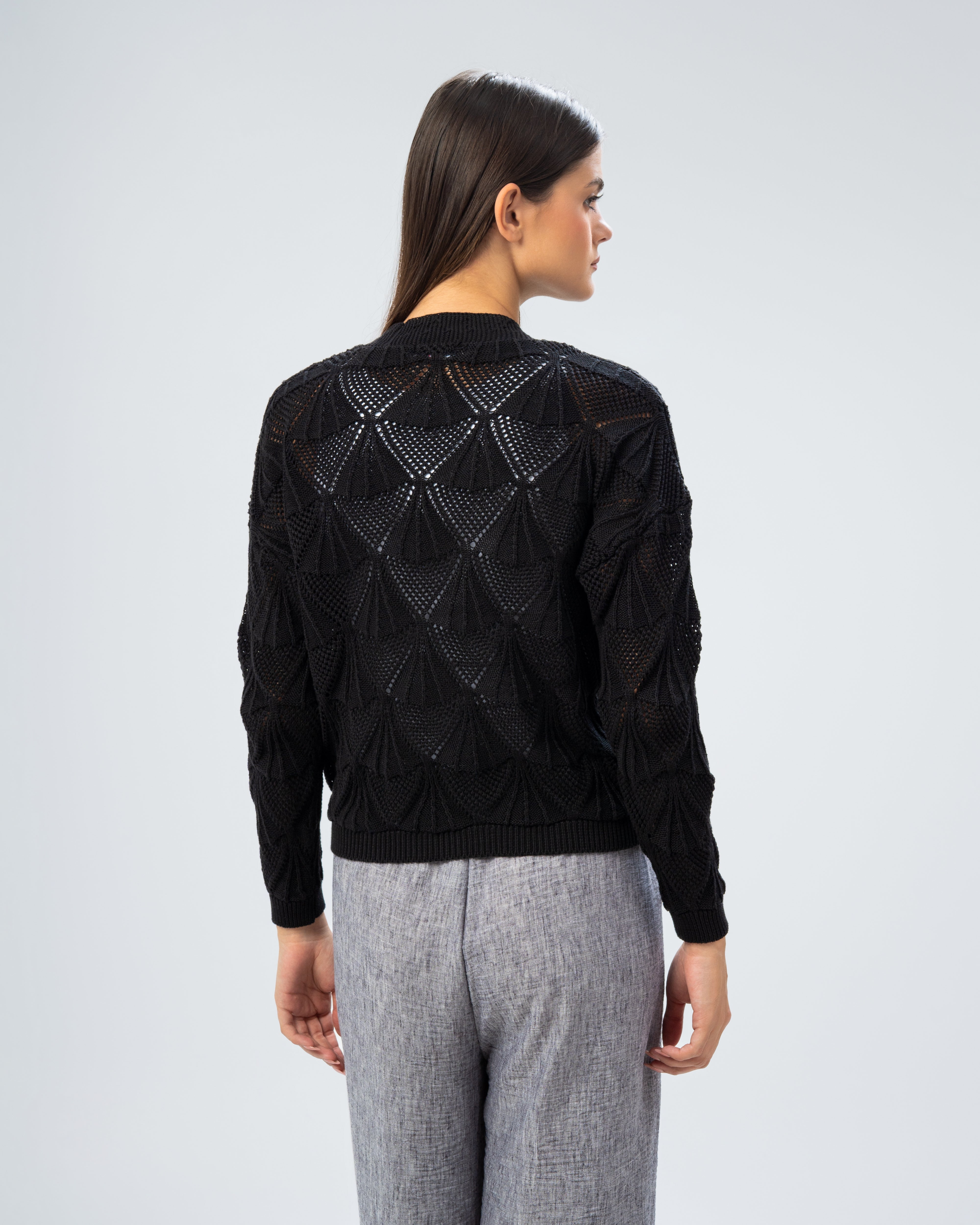 Knitwear Cardigan - With Gold Buttons