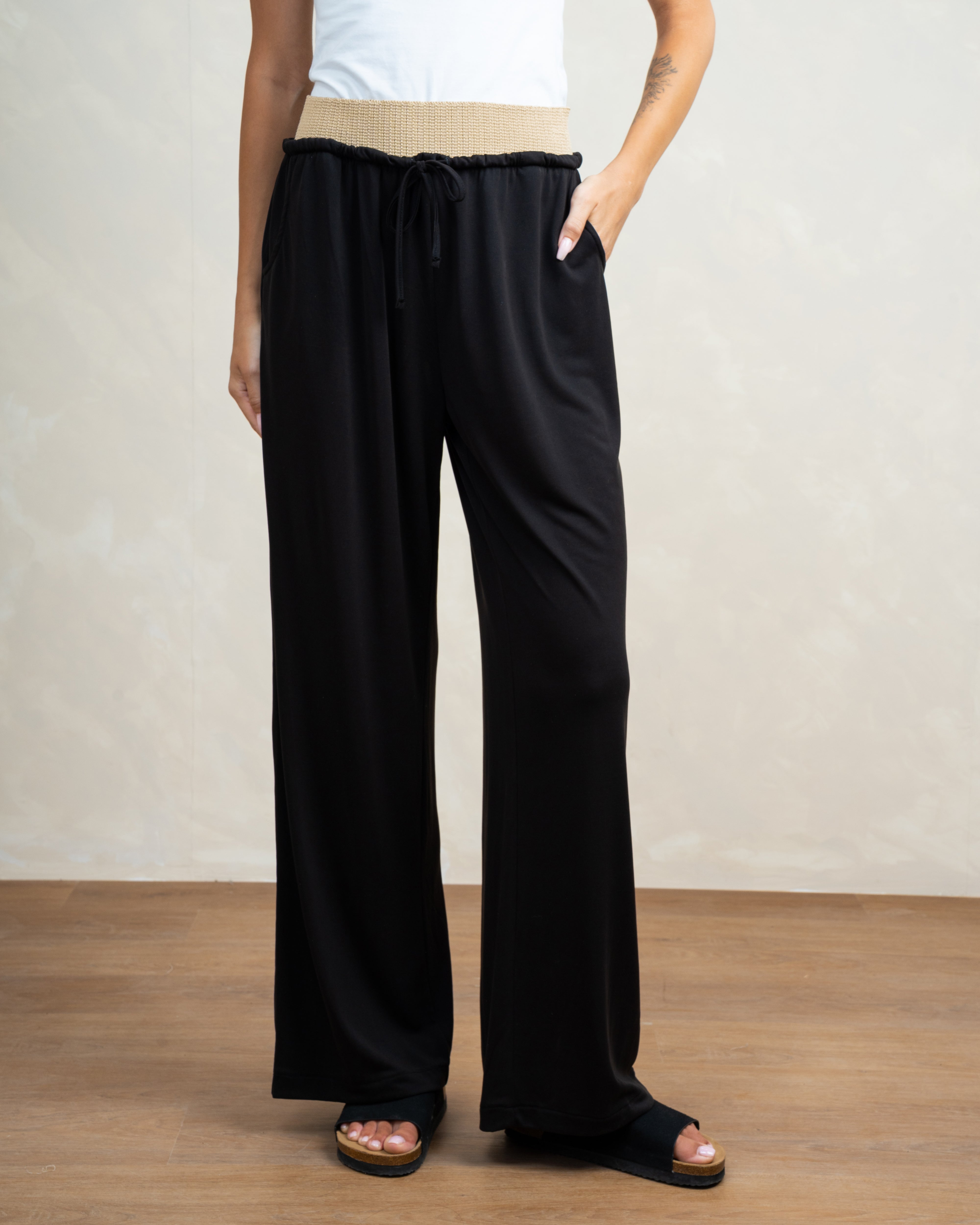 Knit Waist Trouser