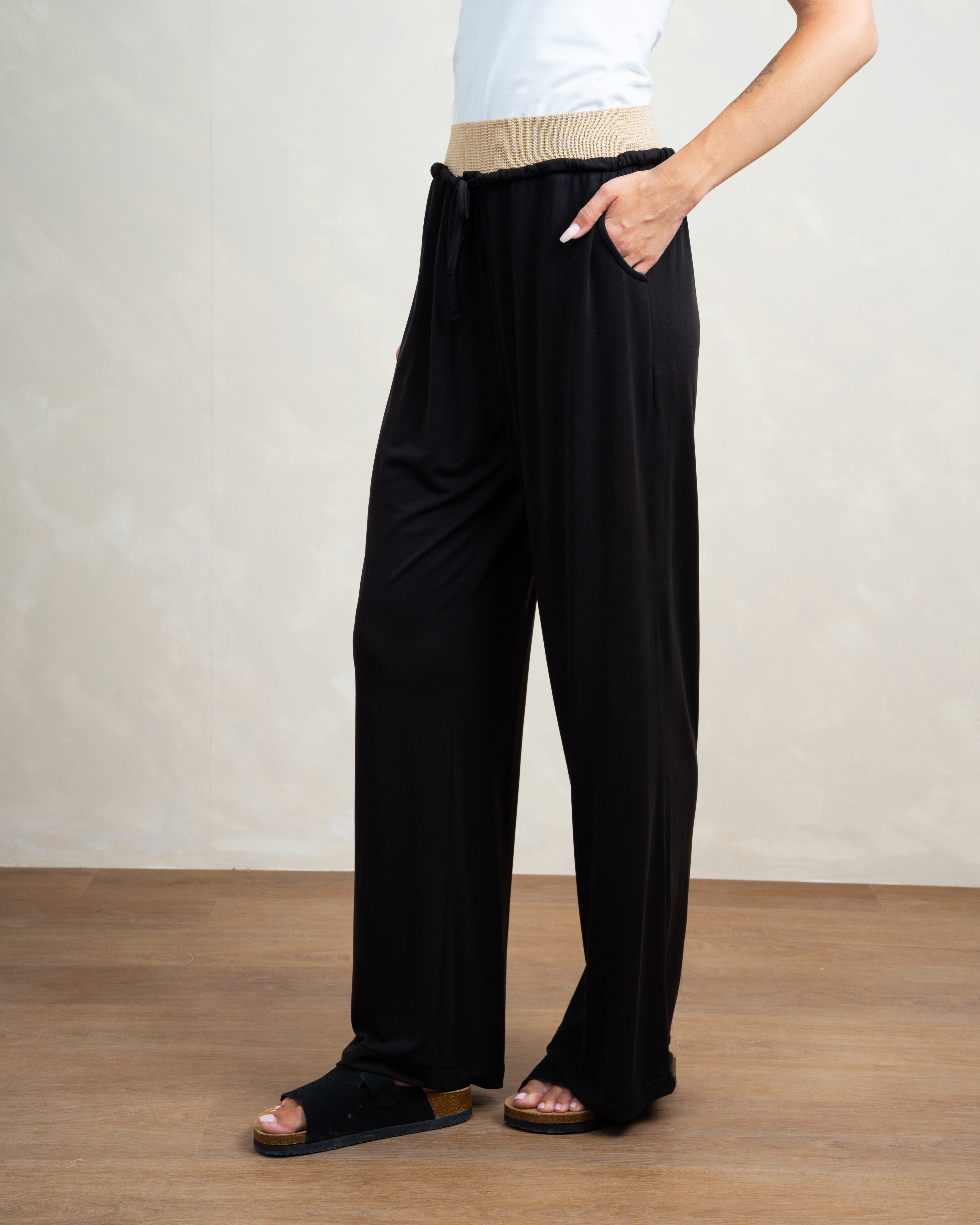 Knit Waist Trouser