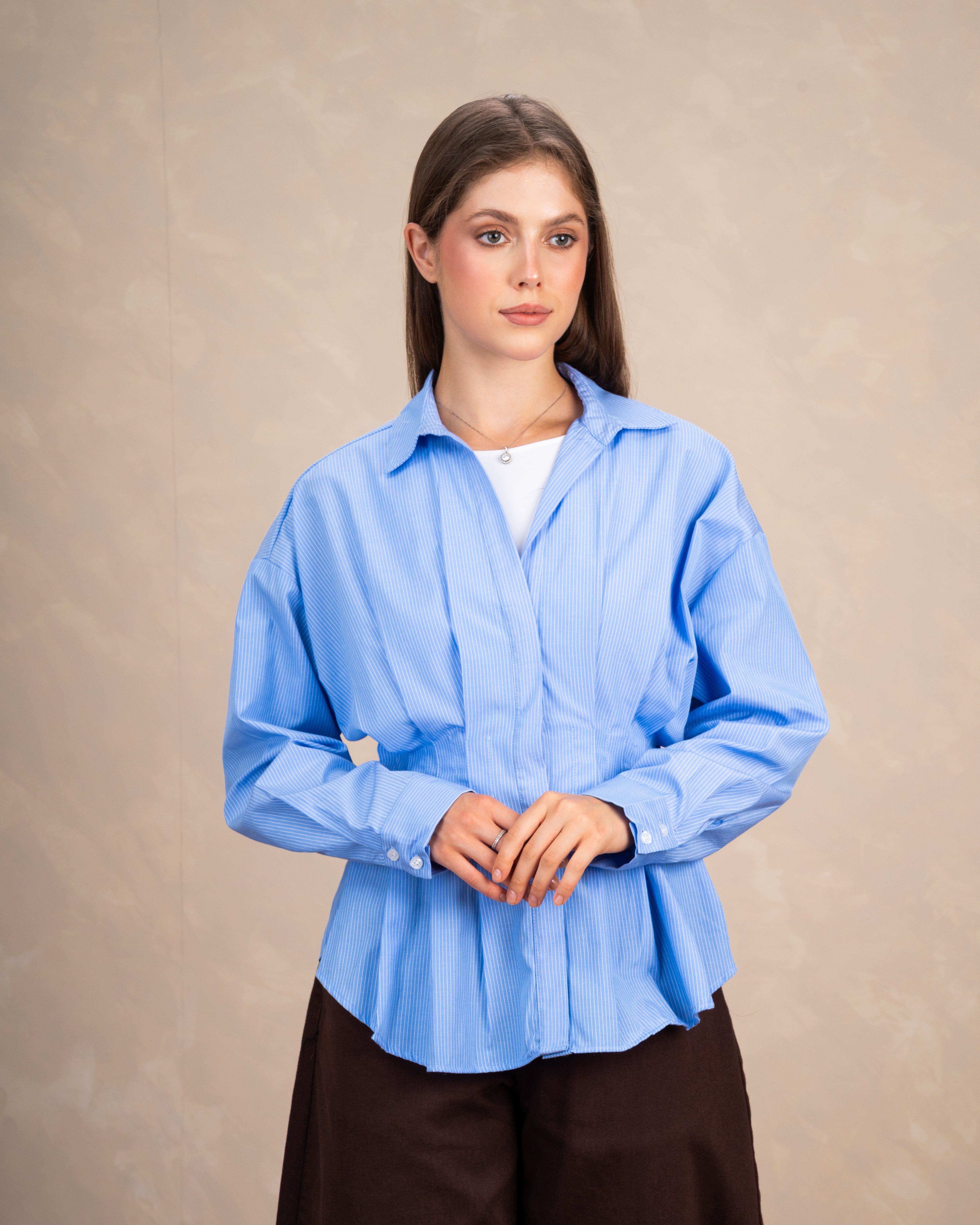 Plain Ribbed Shirt