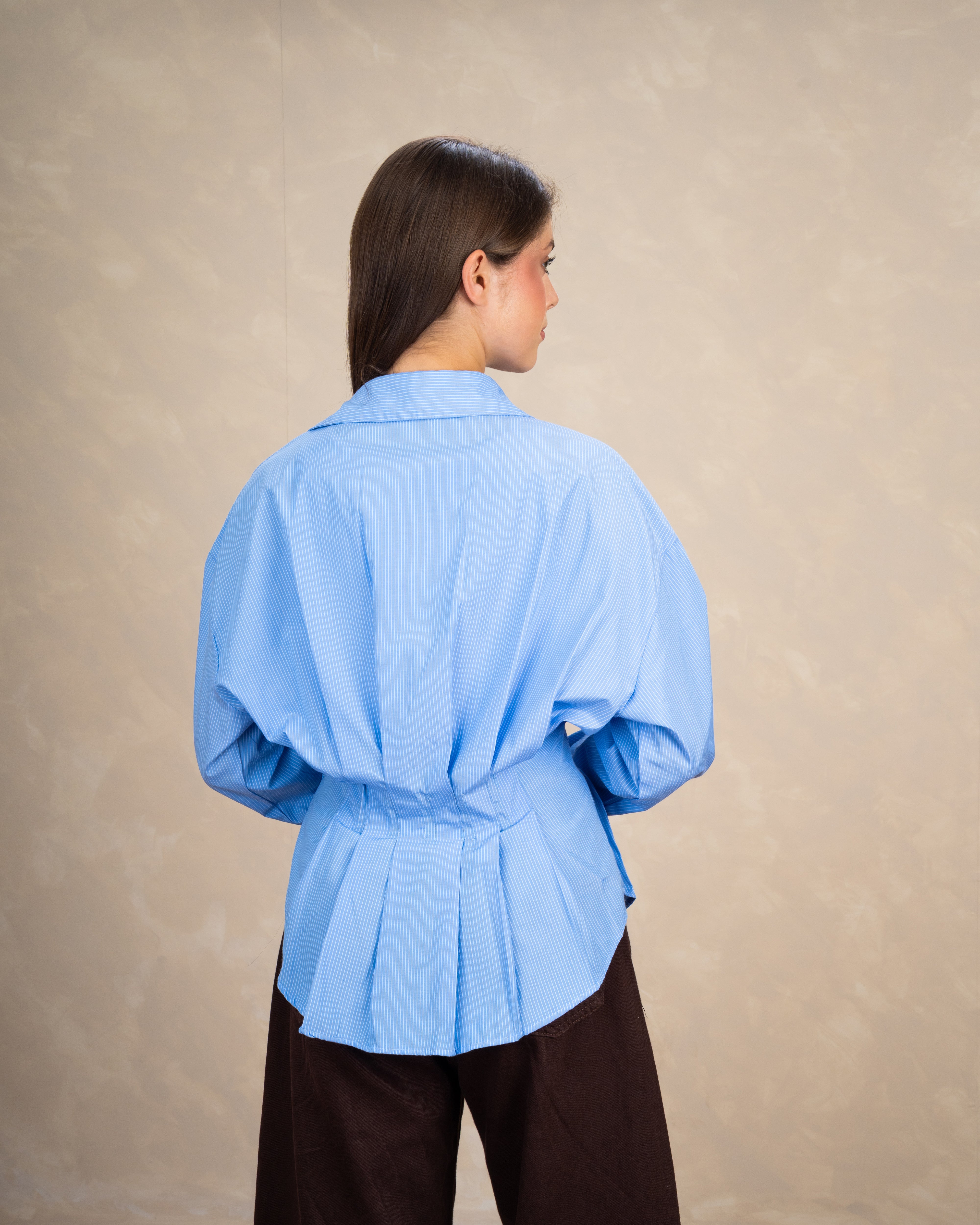 Plain Ribbed Shirt