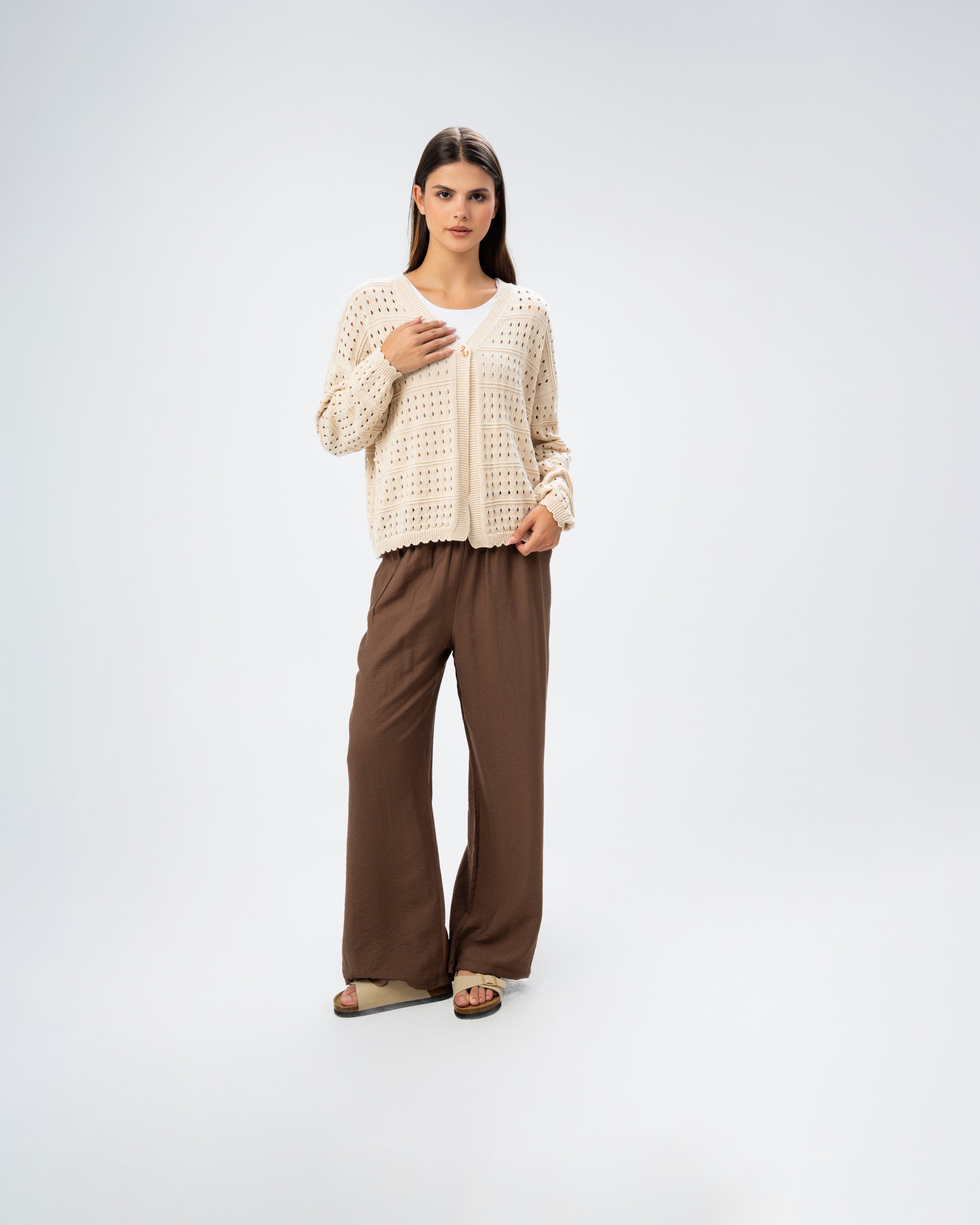 Open Vest - With Chest Button