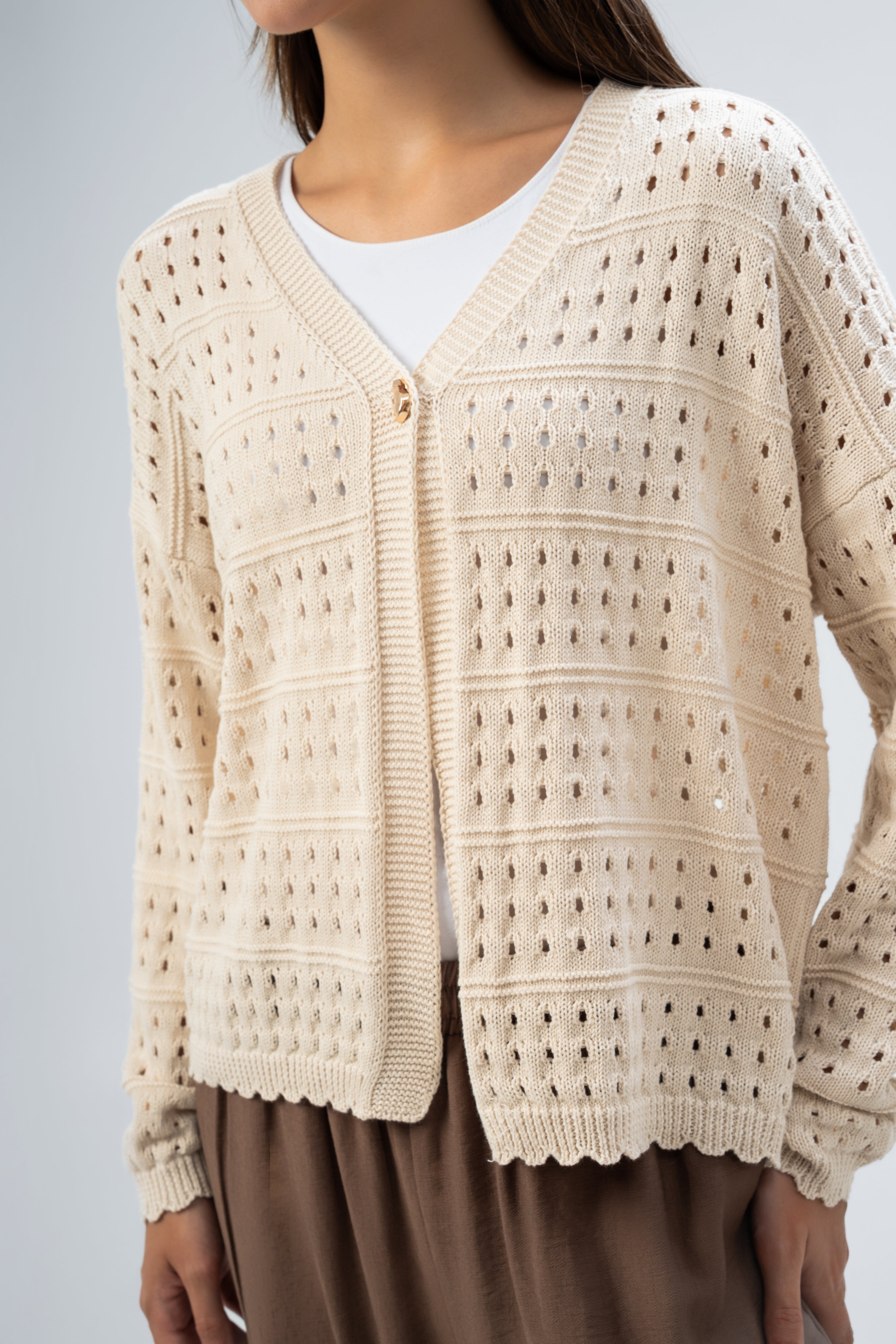 Open Vest - With Chest Button
