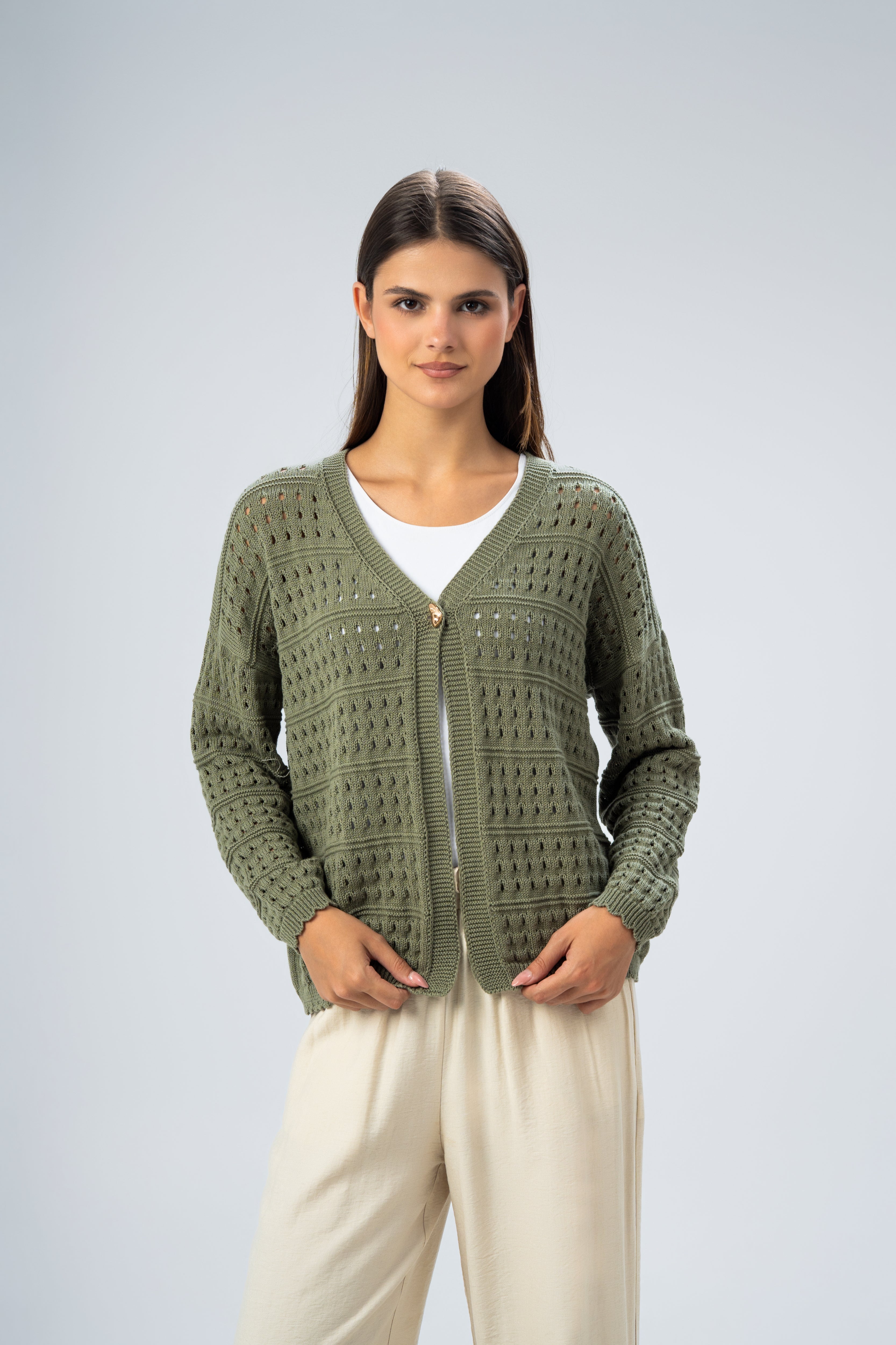 Open Vest - With Chest Button