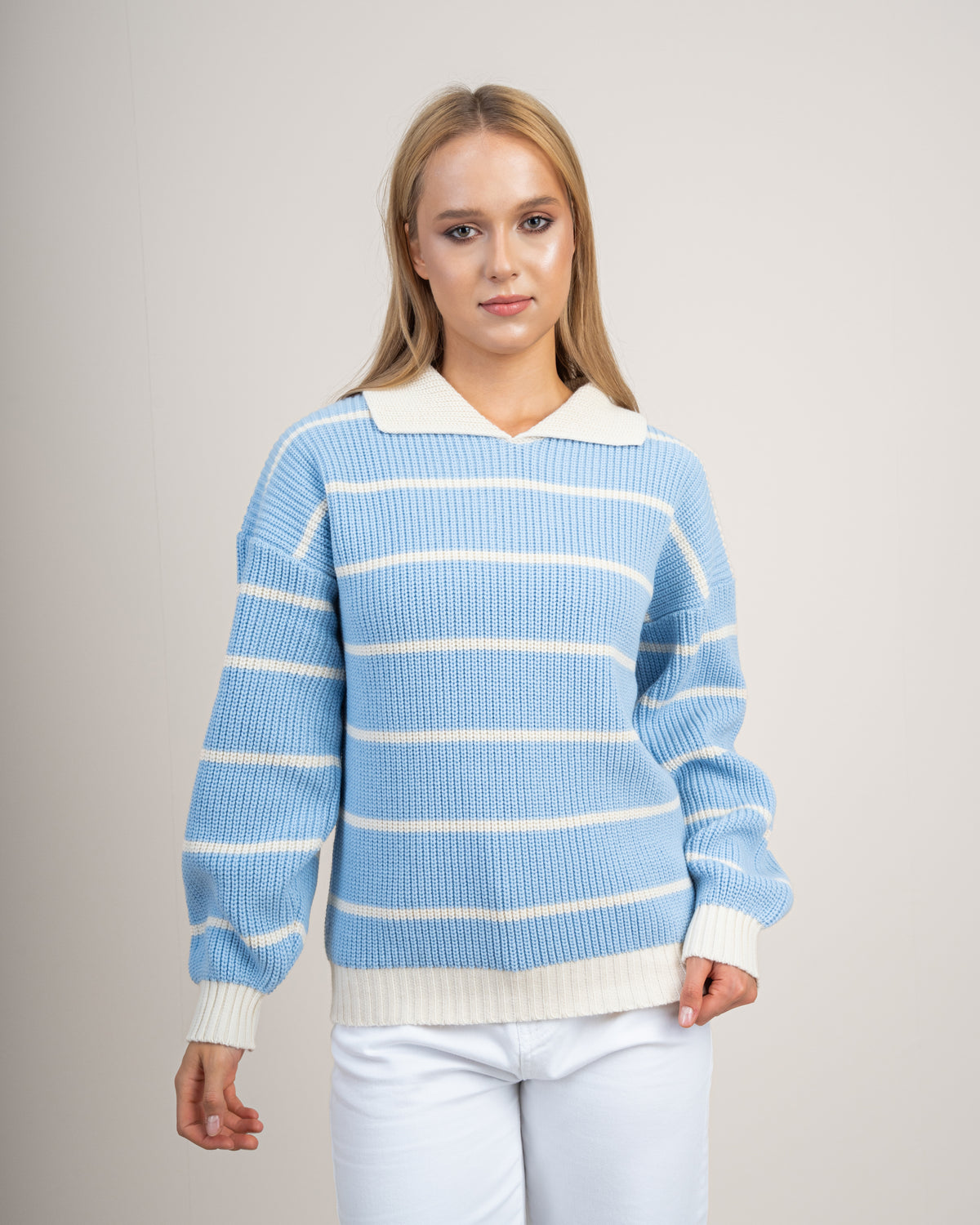 Essential Ribbed Knitwear Top