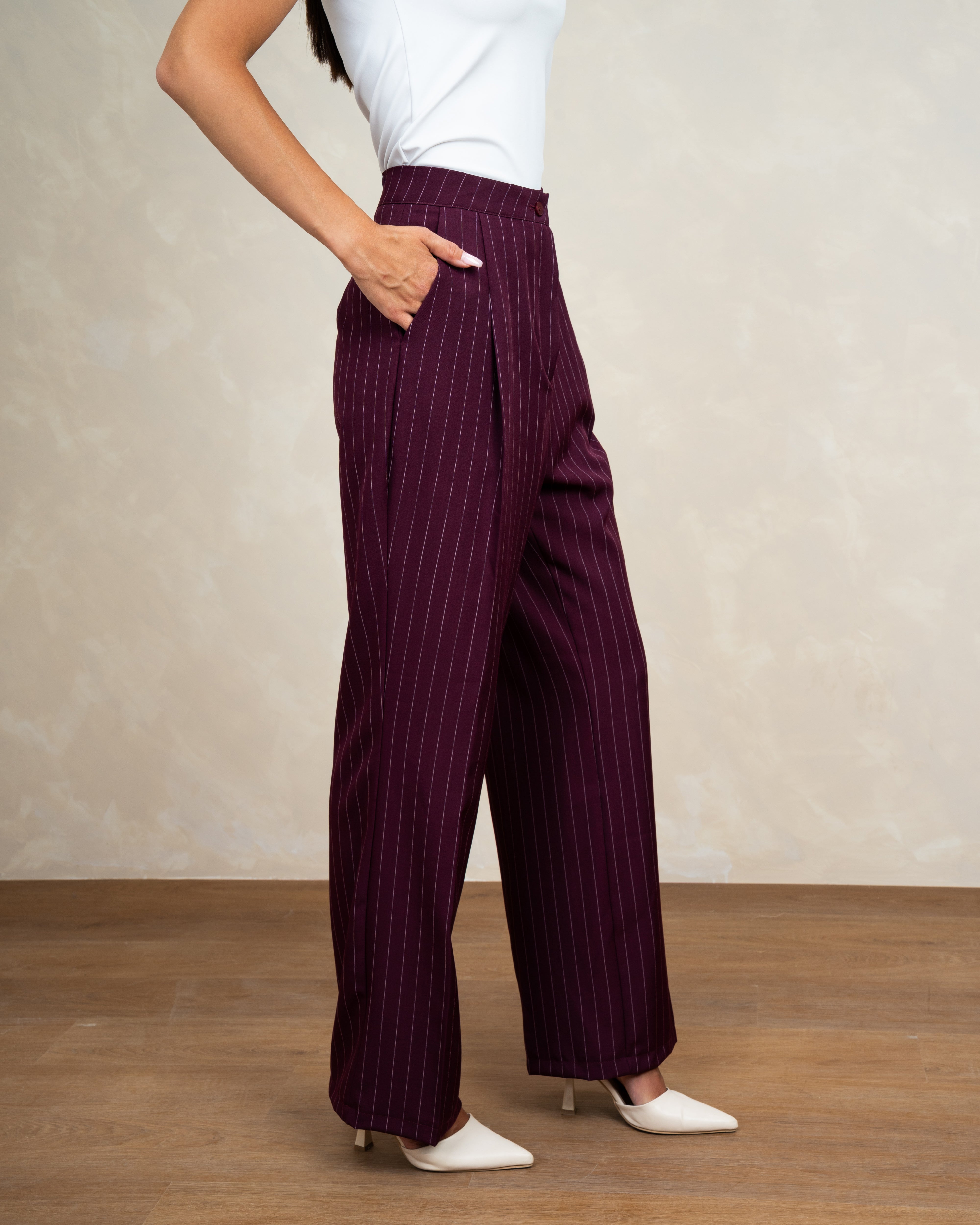 Classic Trouser With Waist Stripes