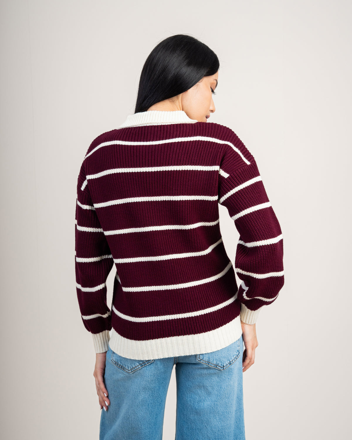 Essential Ribbed Knitwear Top
