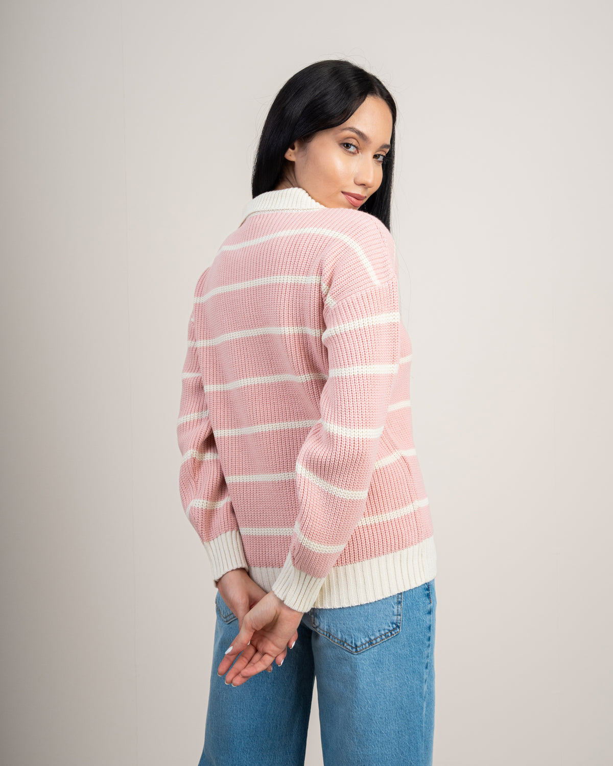 Essential Ribbed Knitwear Top