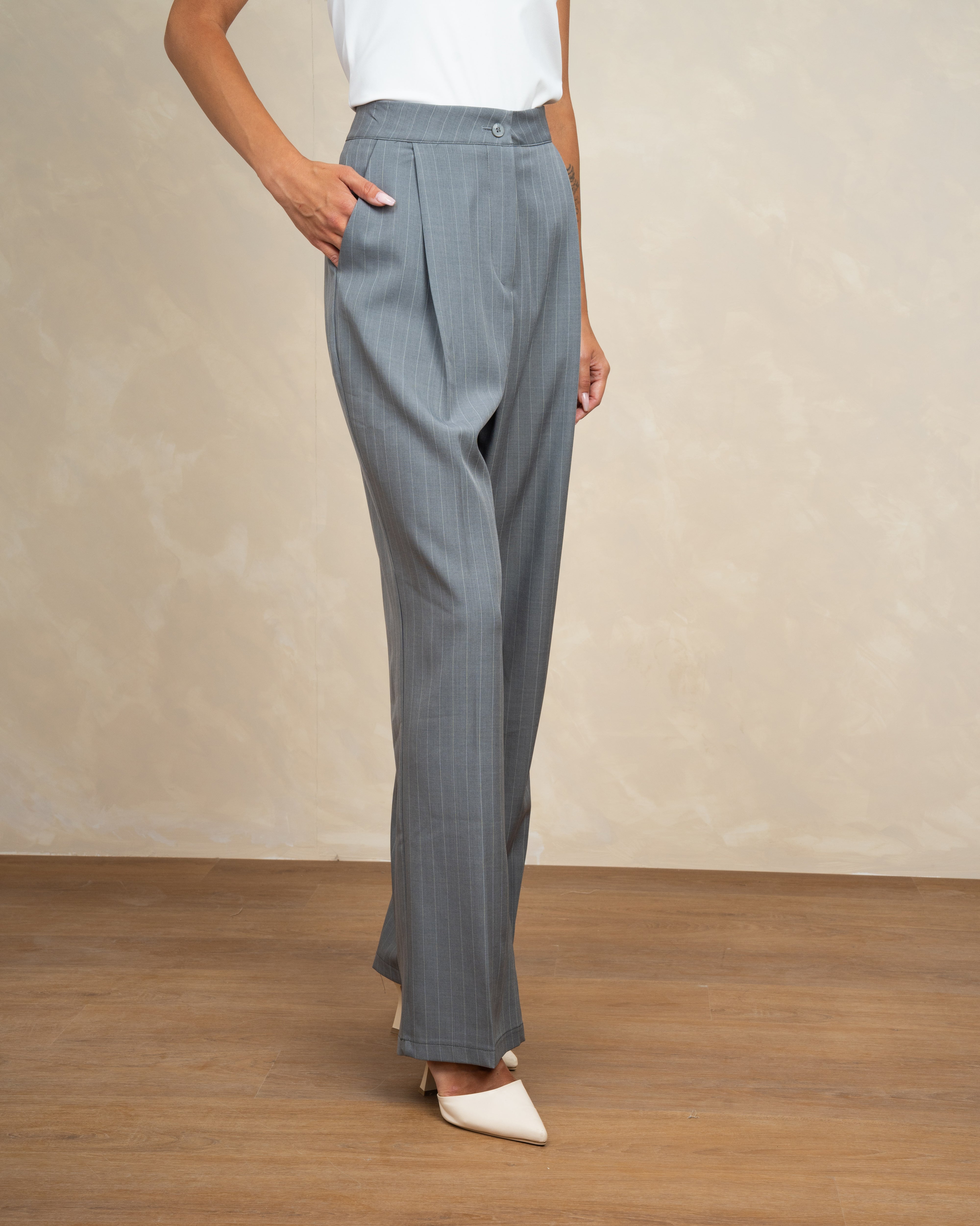 Classic Trouser With Waist Stripes