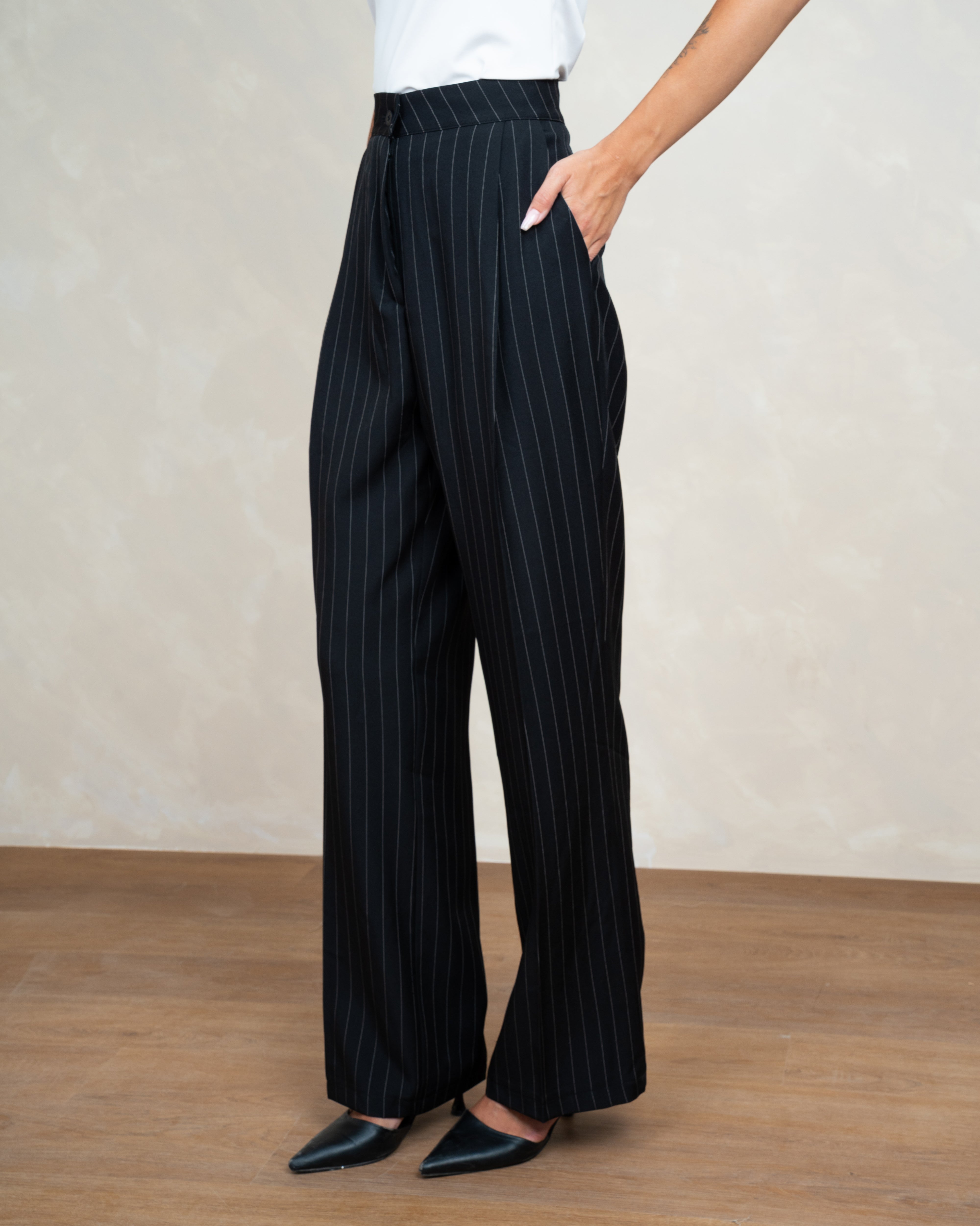 Classic Trouser With Waist Stripes
