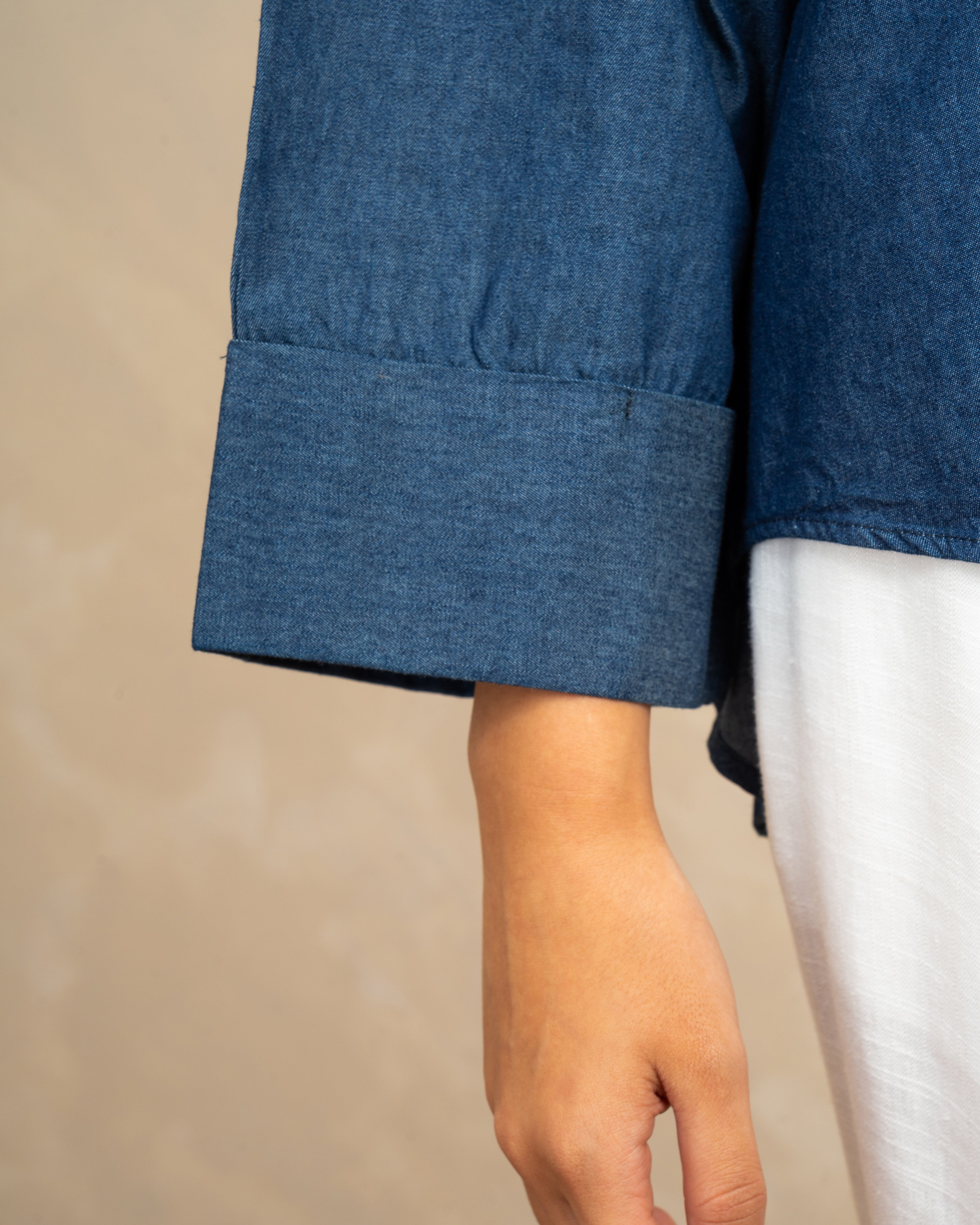 Relaxed Fit Denim Shirt