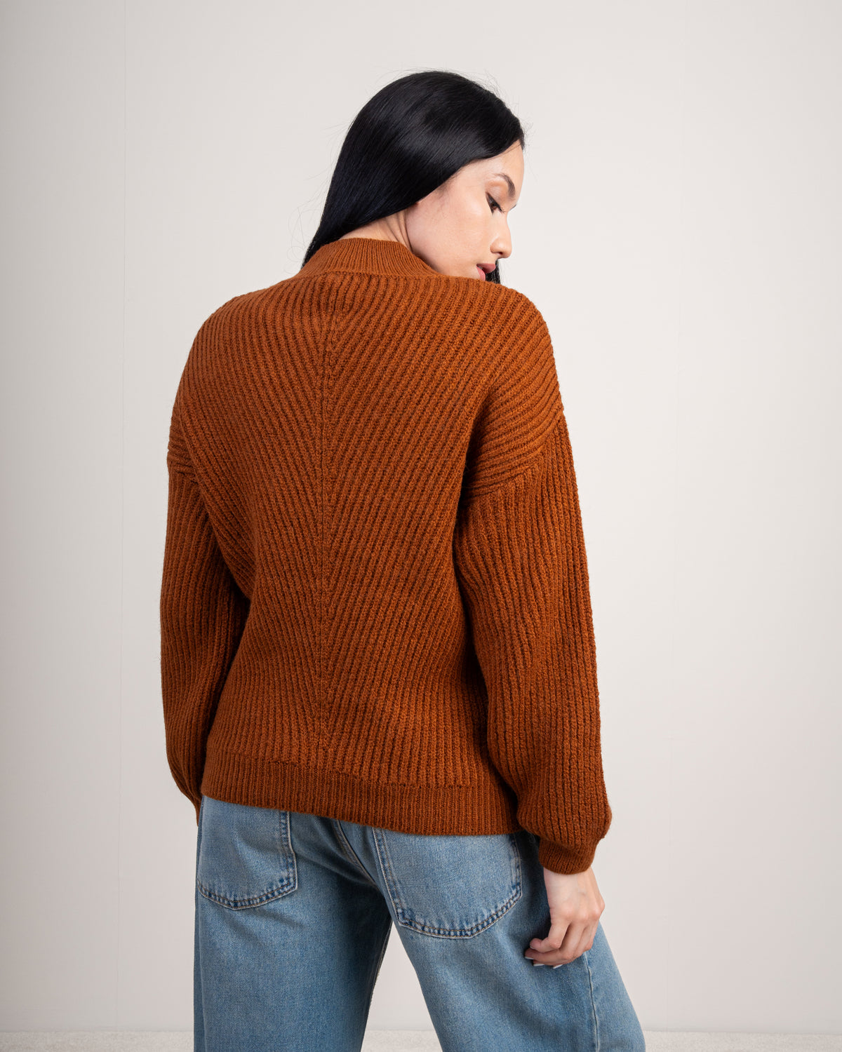 Knitwear Pullover With Cable Detail