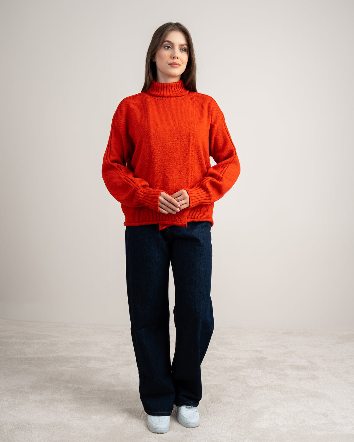 Turtleneck Knitwear Pullover