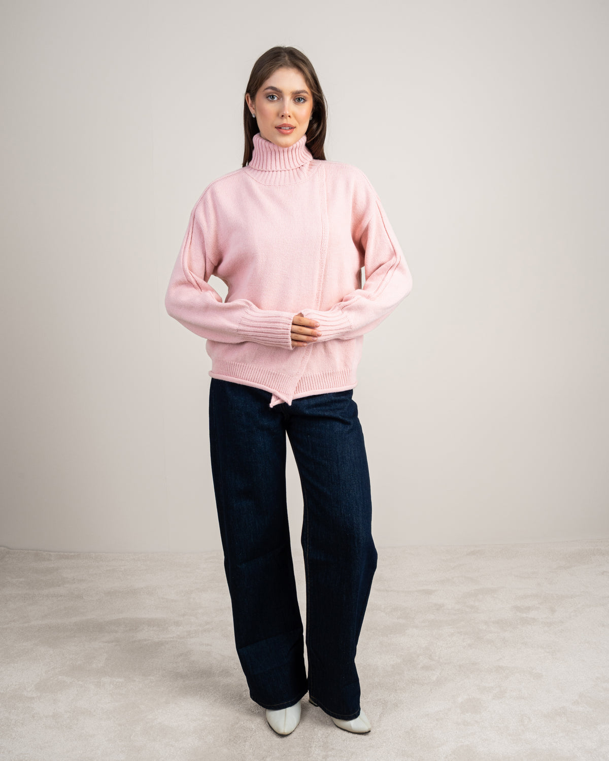 Turtleneck Knitwear Pullover