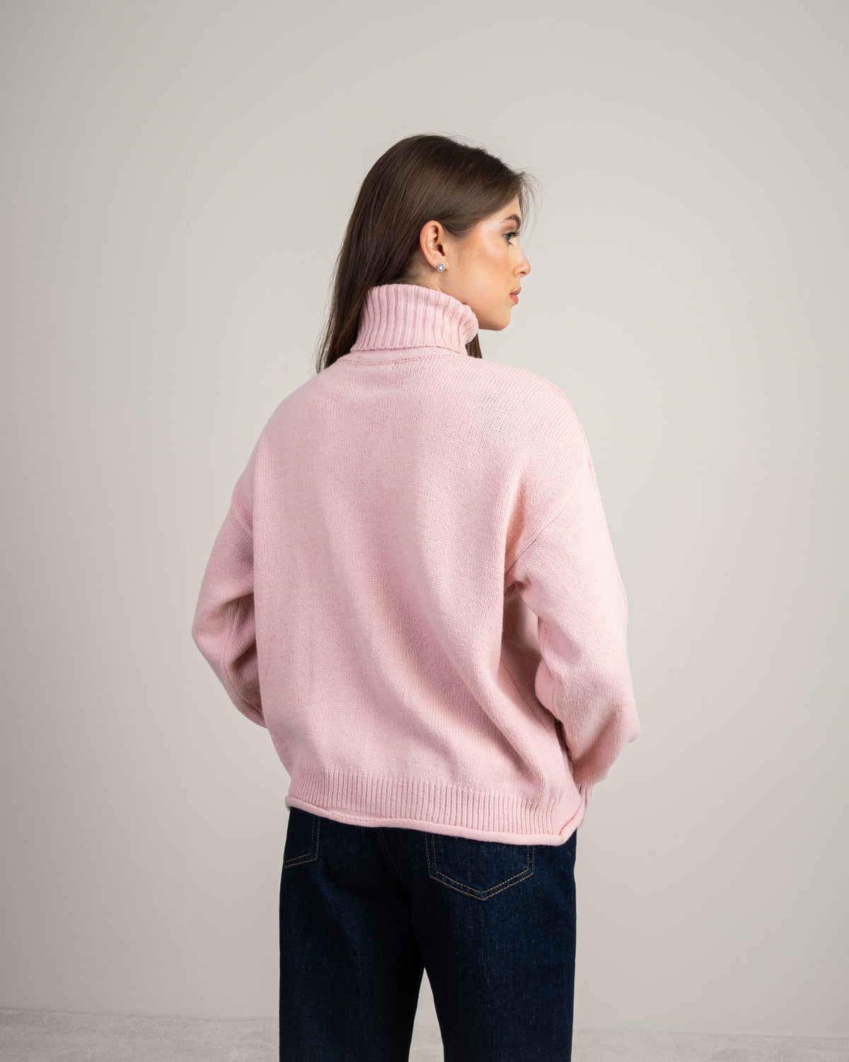 Turtleneck Knitwear Pullover