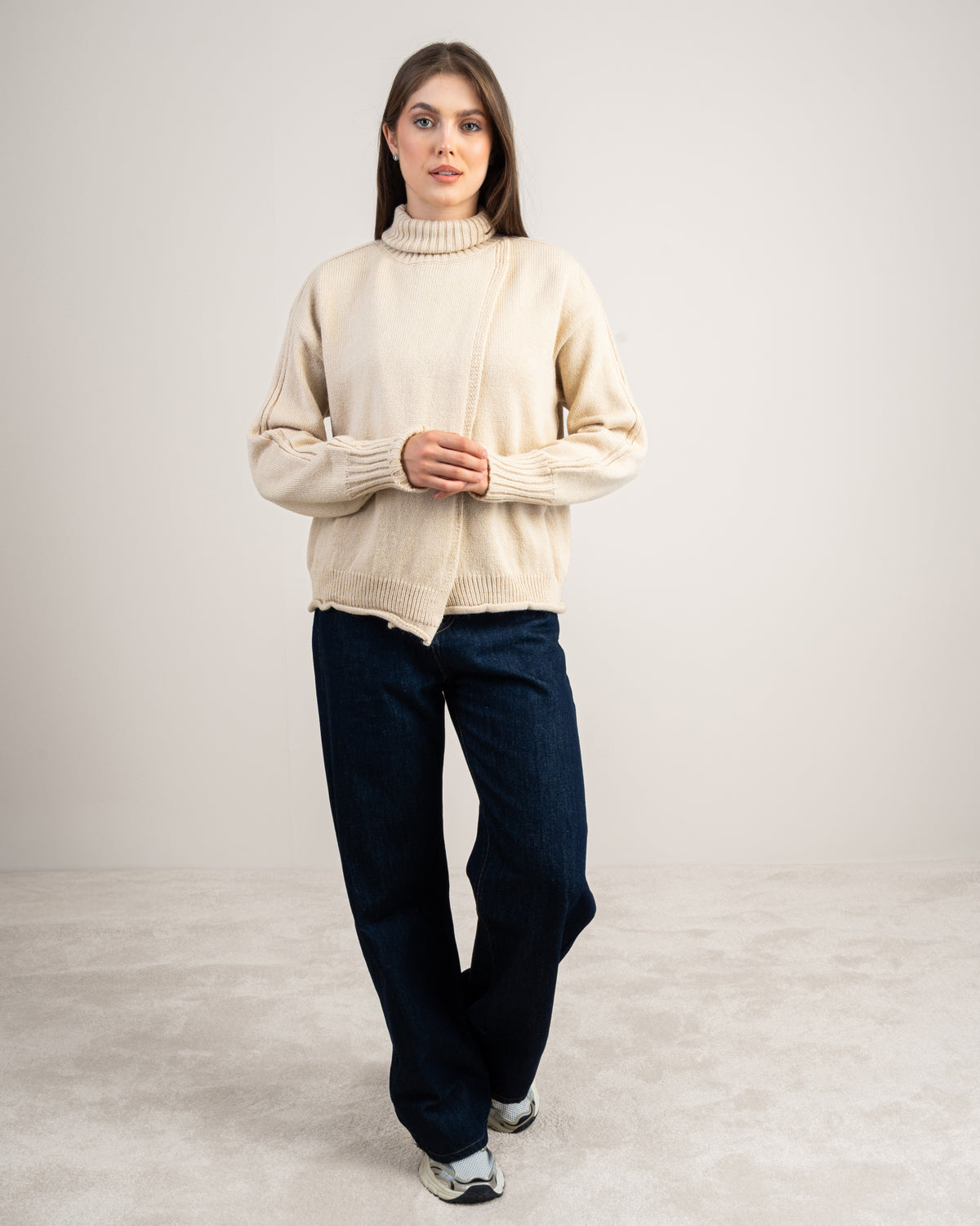 Turtleneck Knitwear Pullover