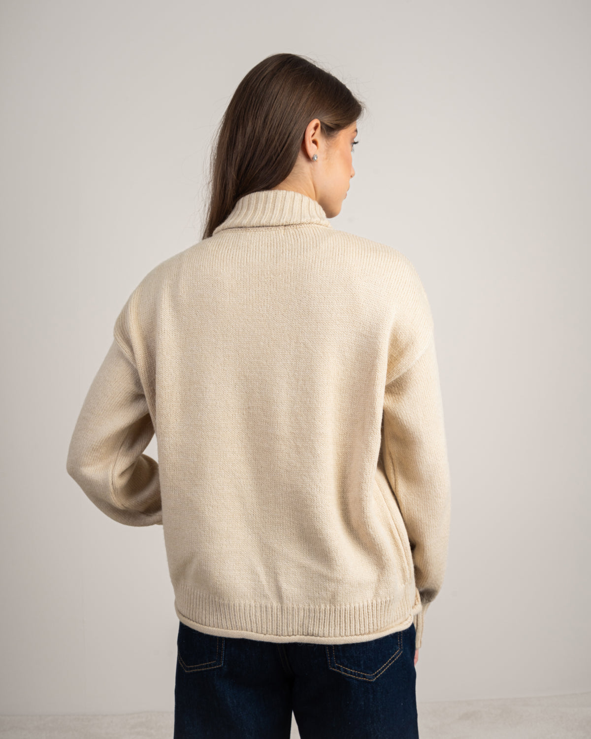 Turtleneck Knitwear Pullover