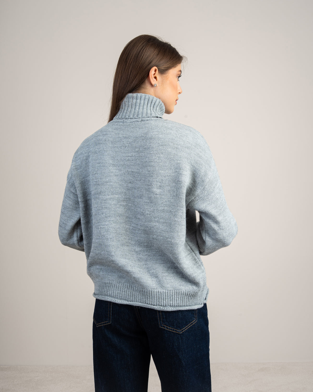 Turtleneck Knitwear Pullover