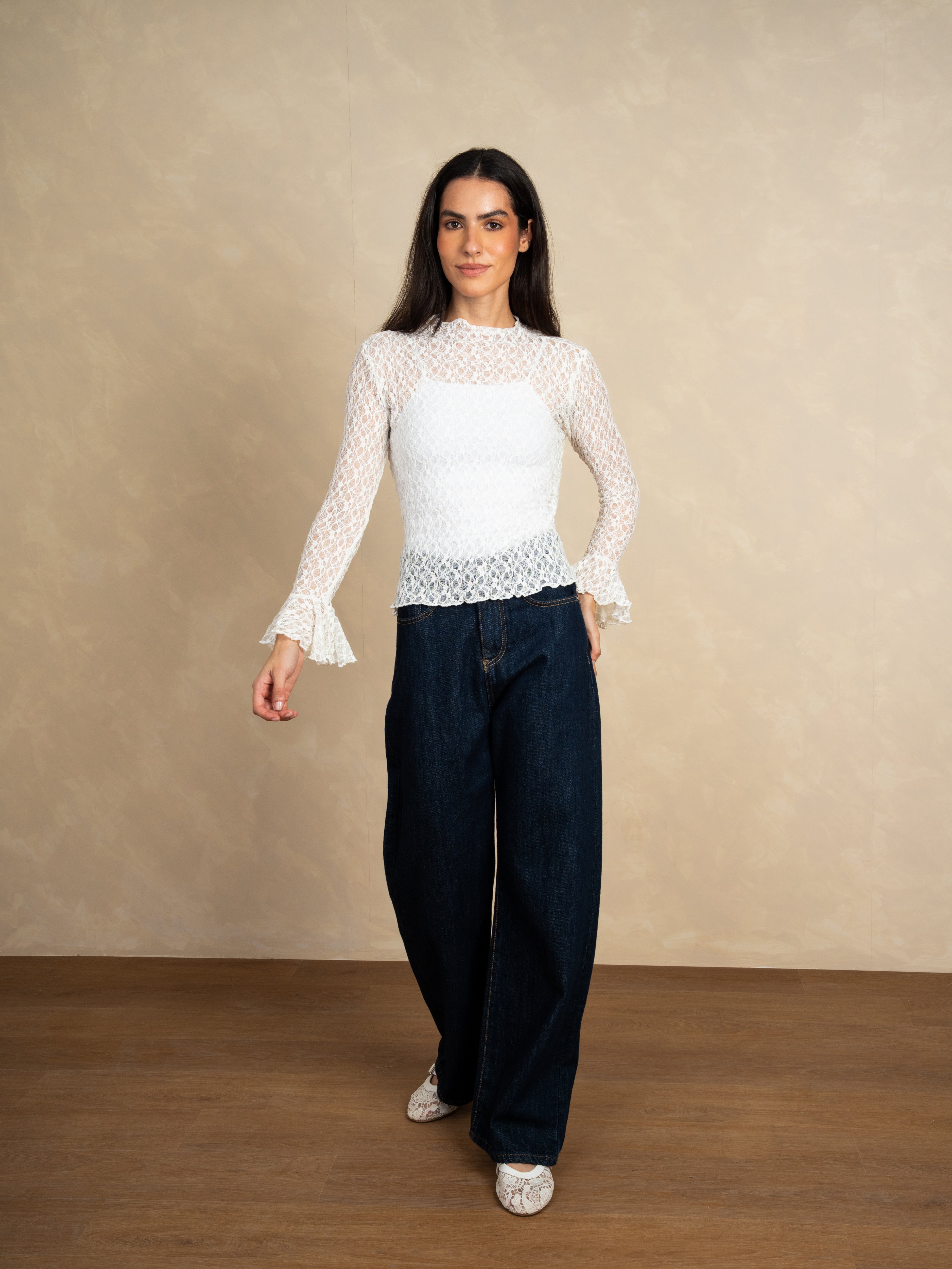 Lace Knitwear Body