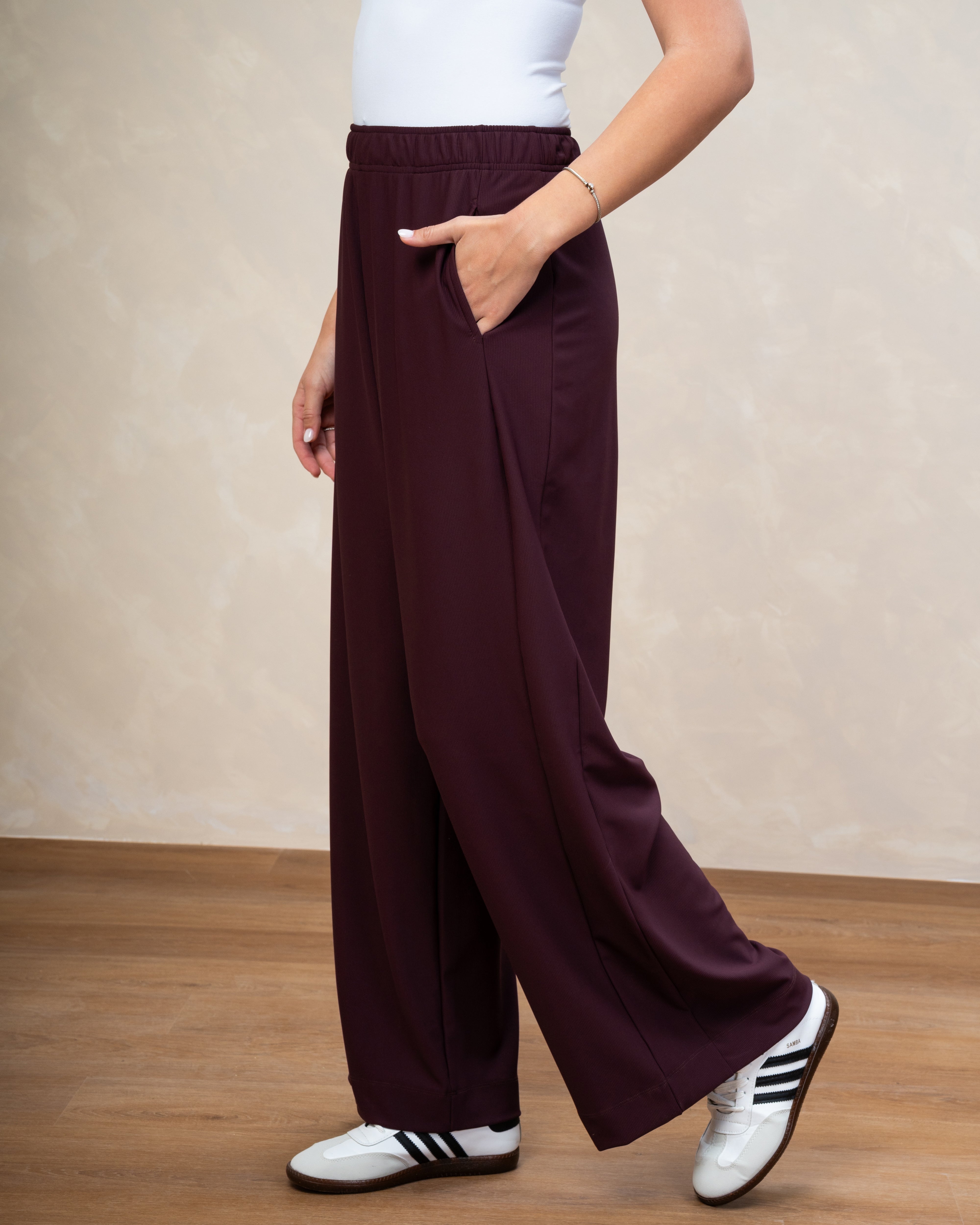 Long Plain Colored Trouser