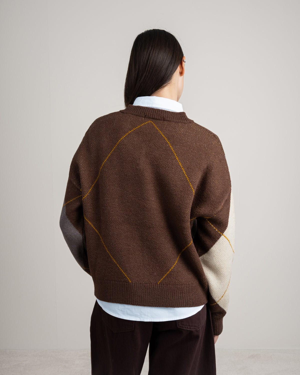Geometric Pattern - Knitwear Pullover