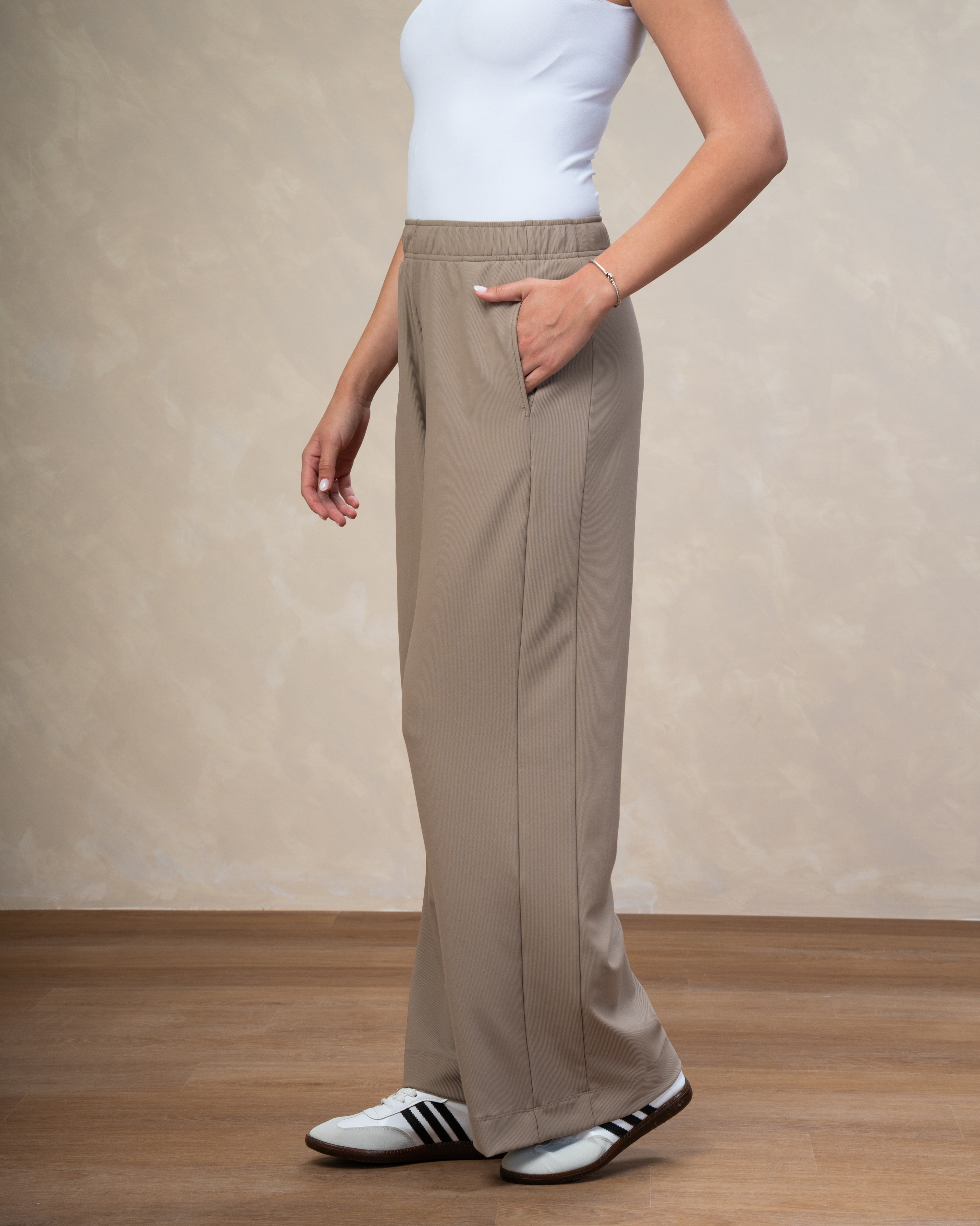 Long Plain Colored Trouser
