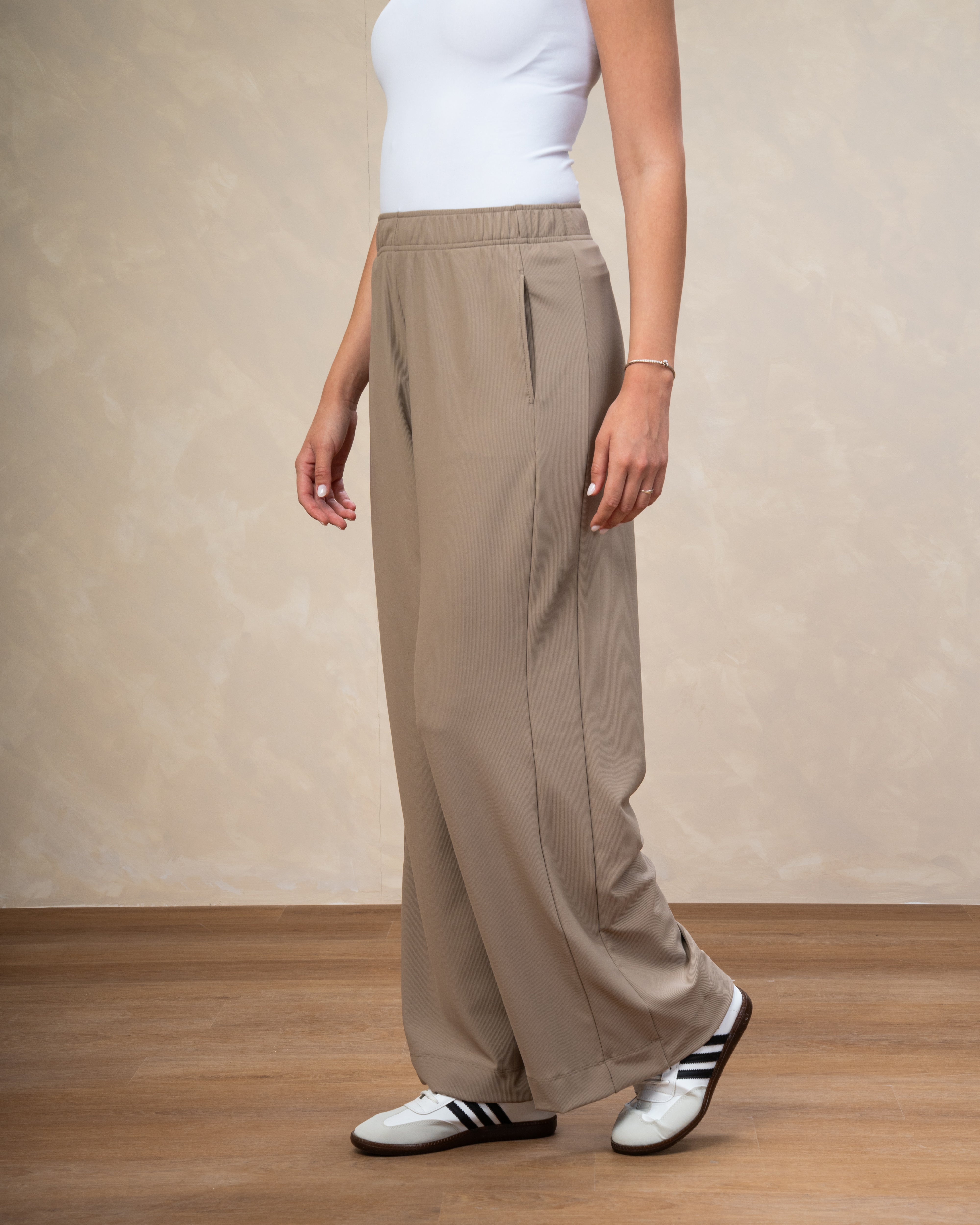 Long Plain Colored Trouser