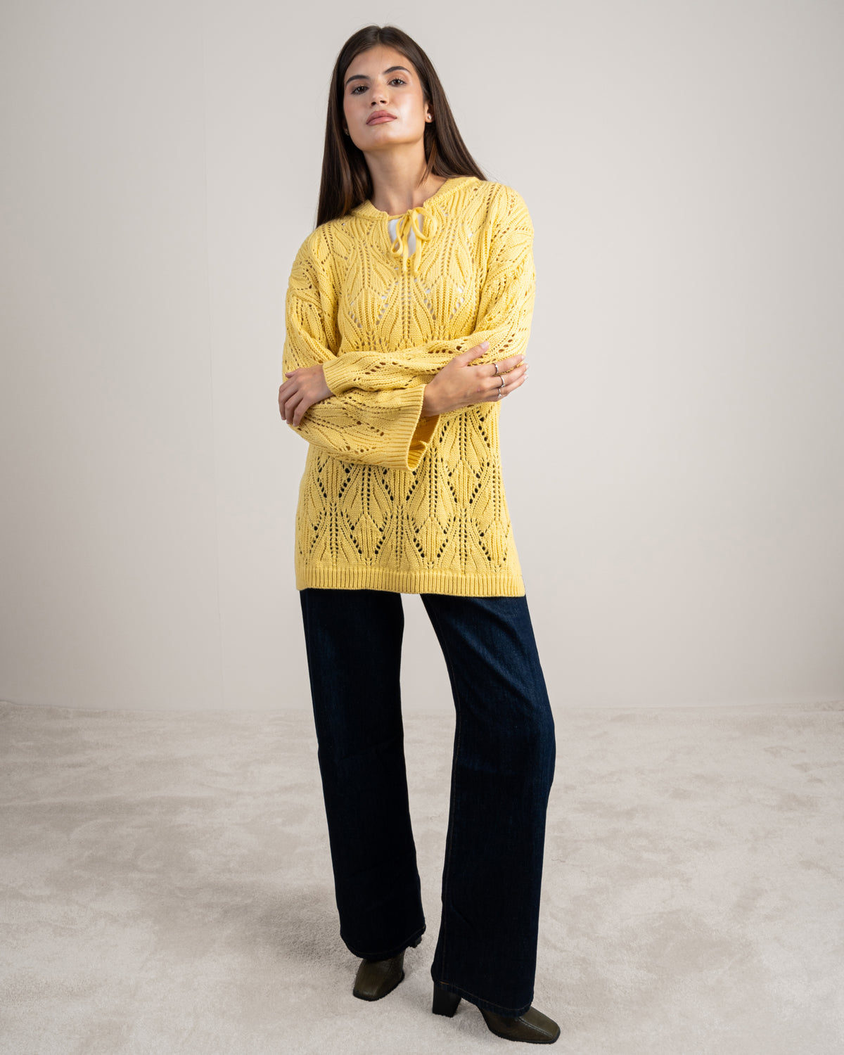 Knitwear Pullover - With Chest Stripes