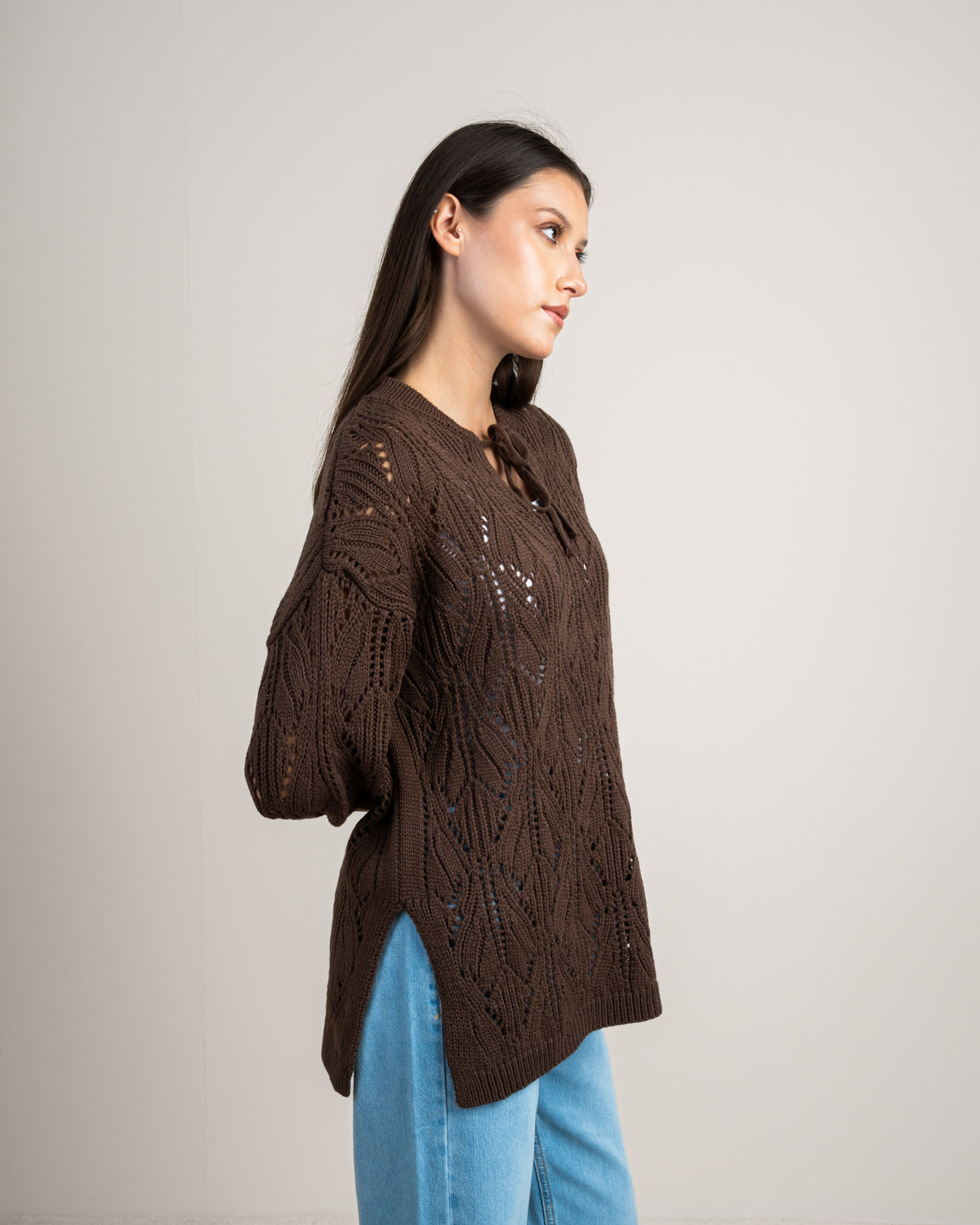 Knitwear Pullover - With Chest Stripes