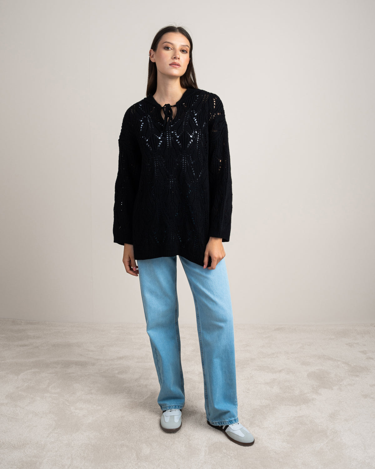 Knitwear Pullover - With Chest Stripes
