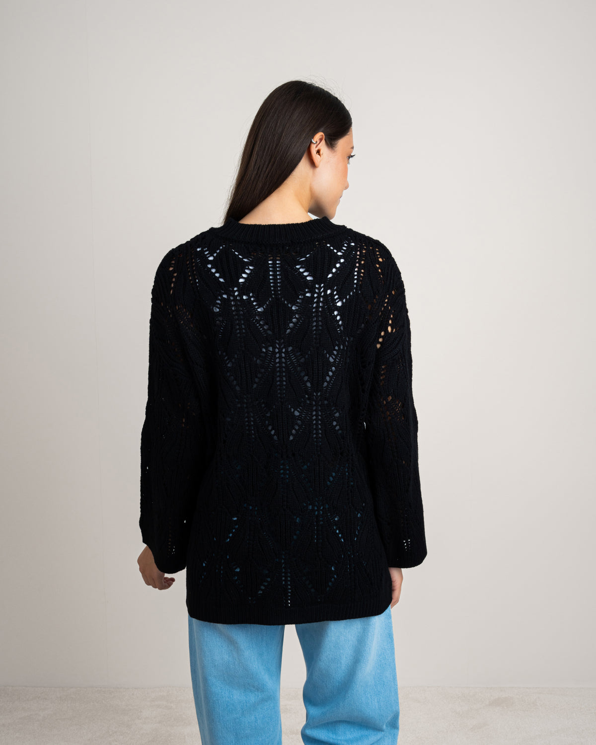 Knitwear Pullover - With Chest Stripes