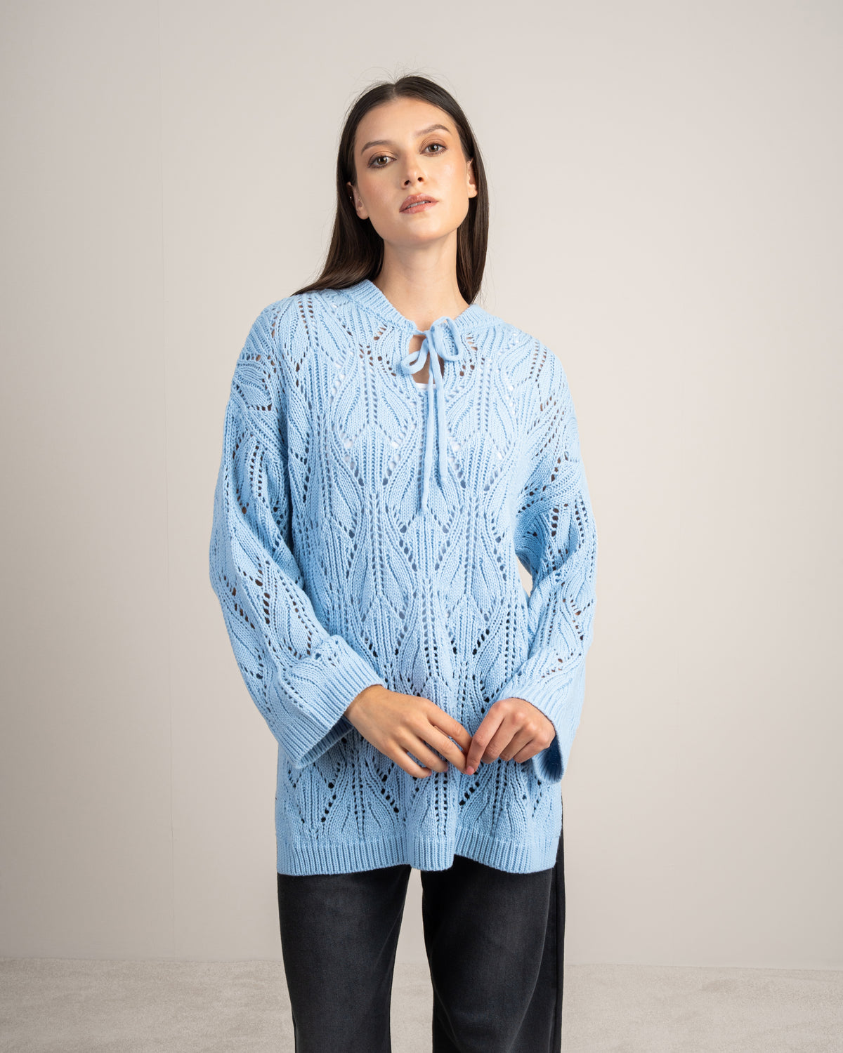 Knitwear Pullover - With Chest Stripes