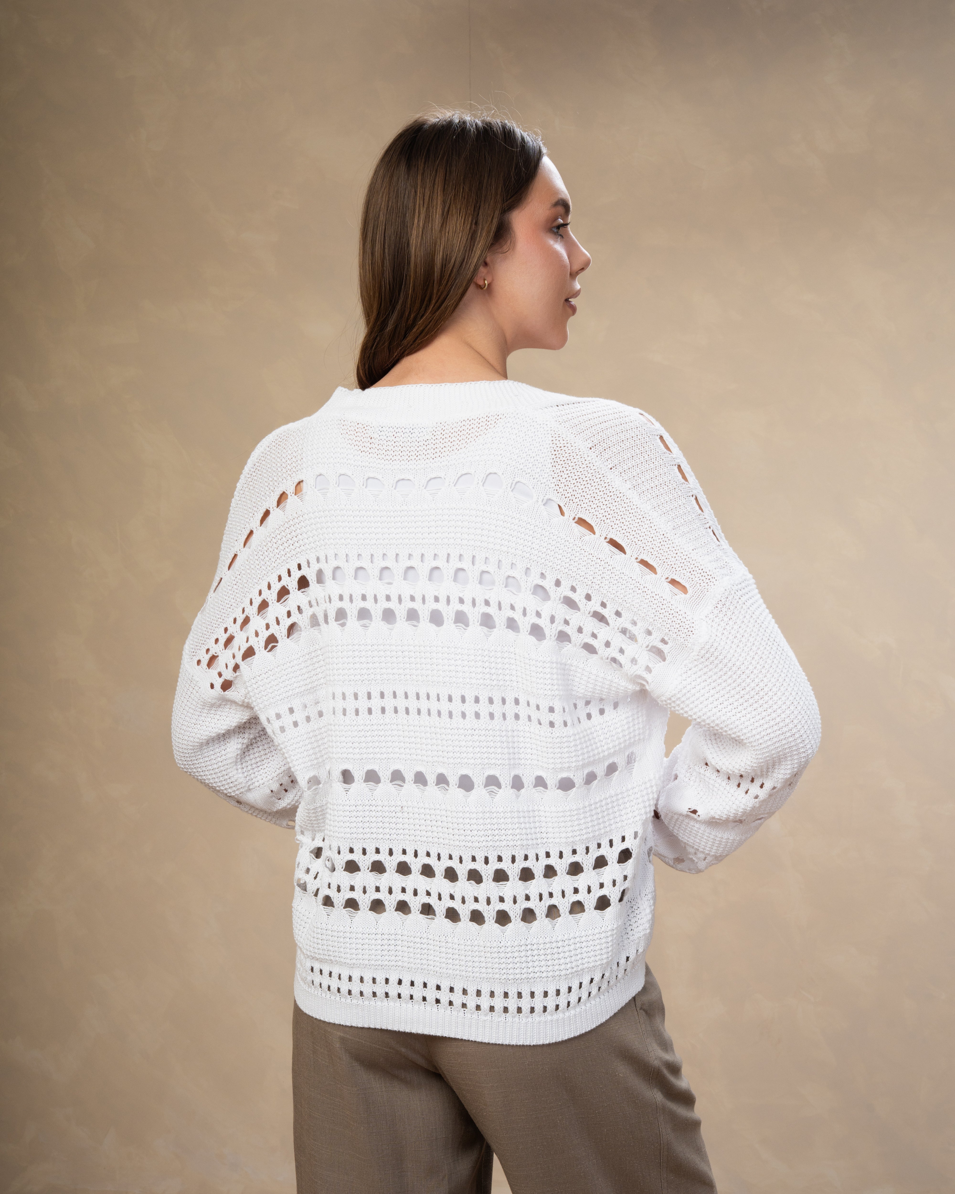 Knitwear Cardigan - With Gold Buttons