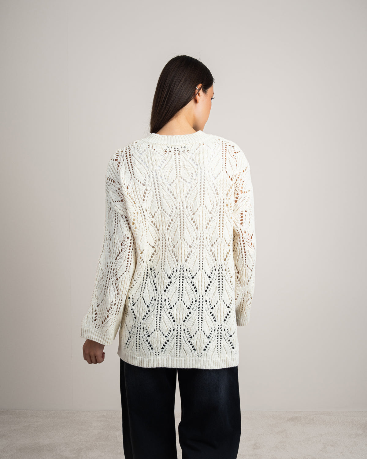 Knitwear Pullover - With Chest Stripes
