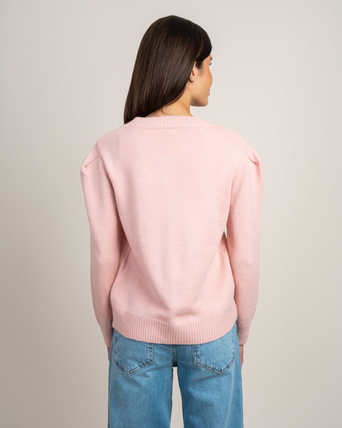 Knitwear Pullover - With Gold Buttons