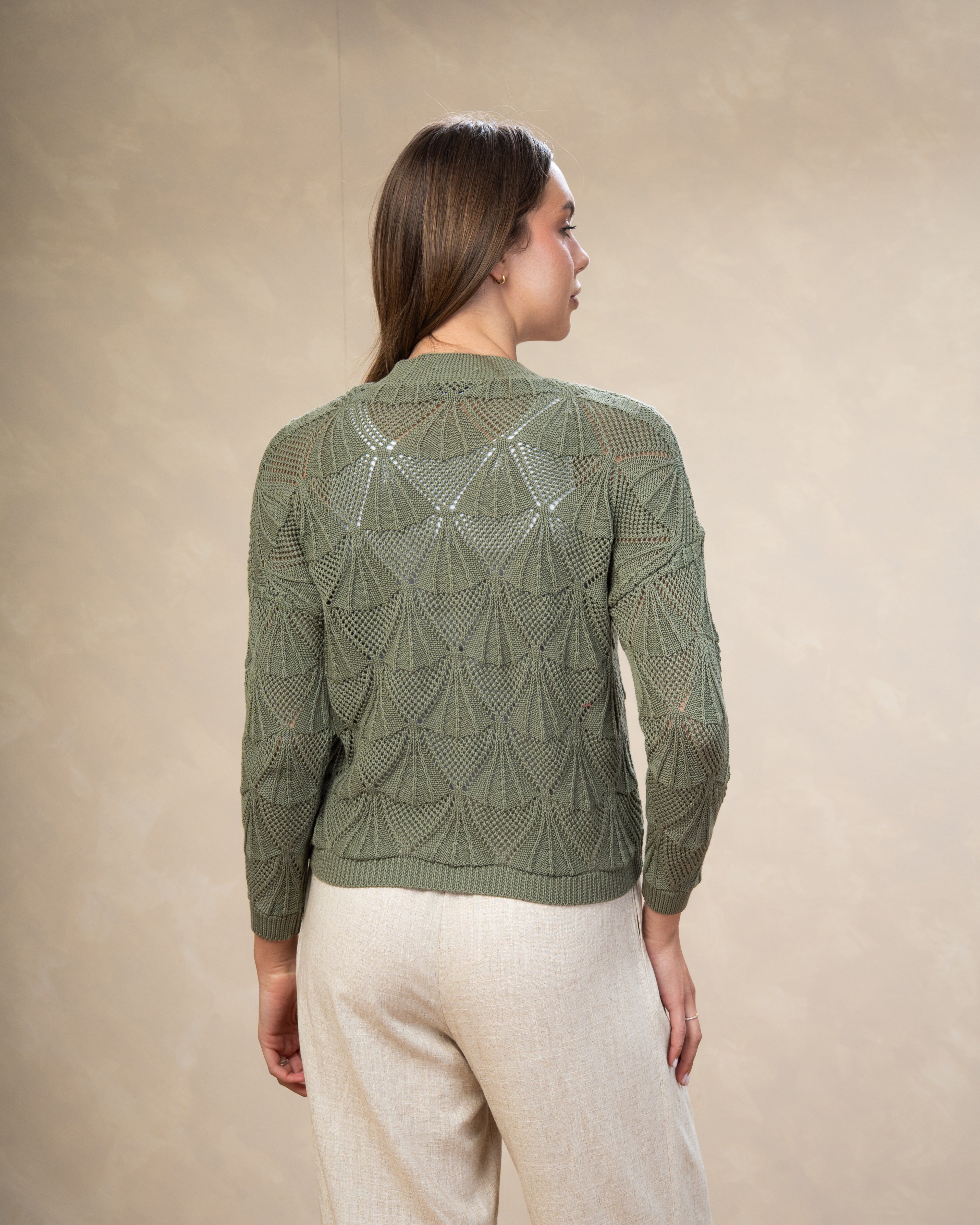 Knitwear Cardigan - With Gold Buttons