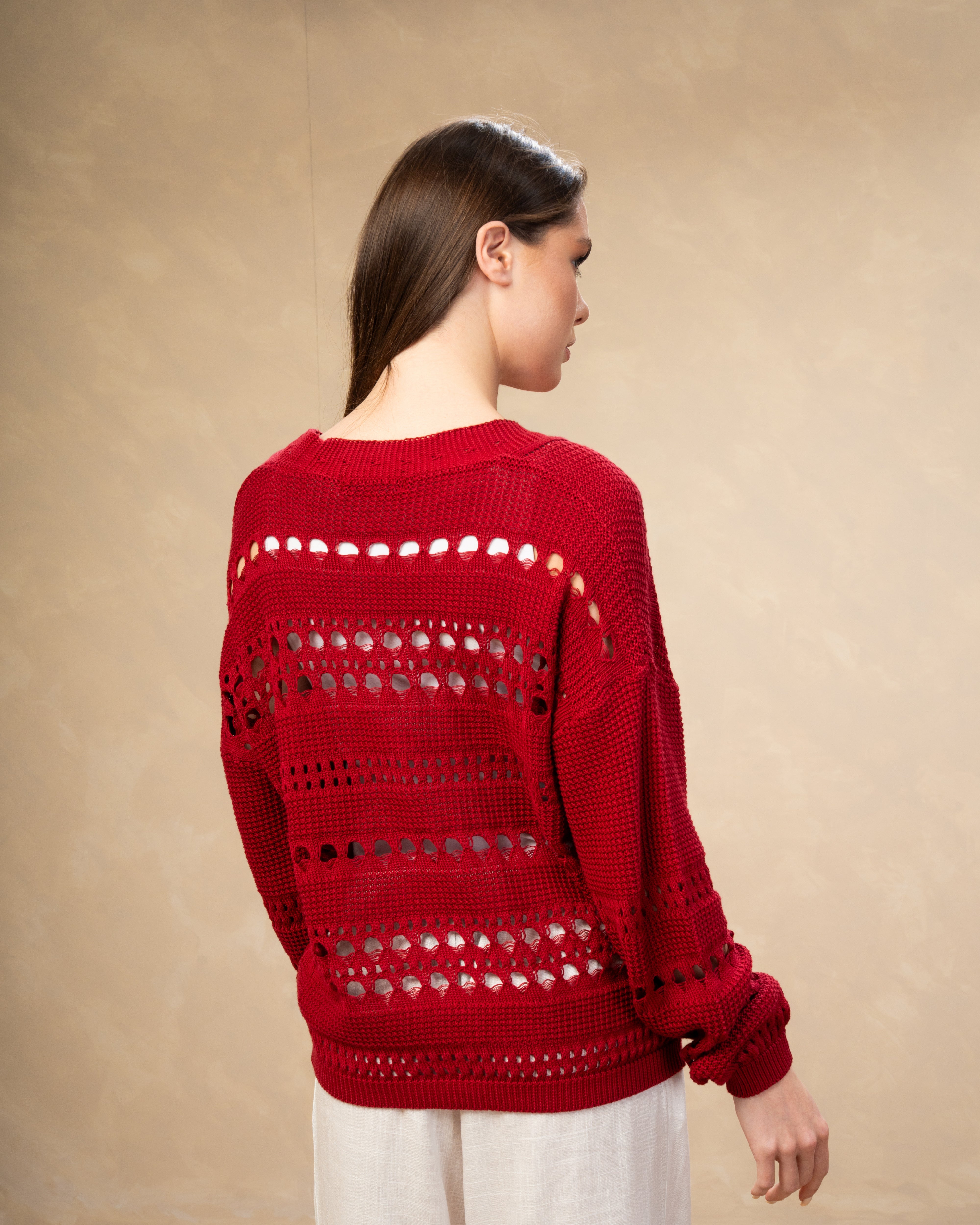 Knitwear Cardigan - With Gold Buttons
