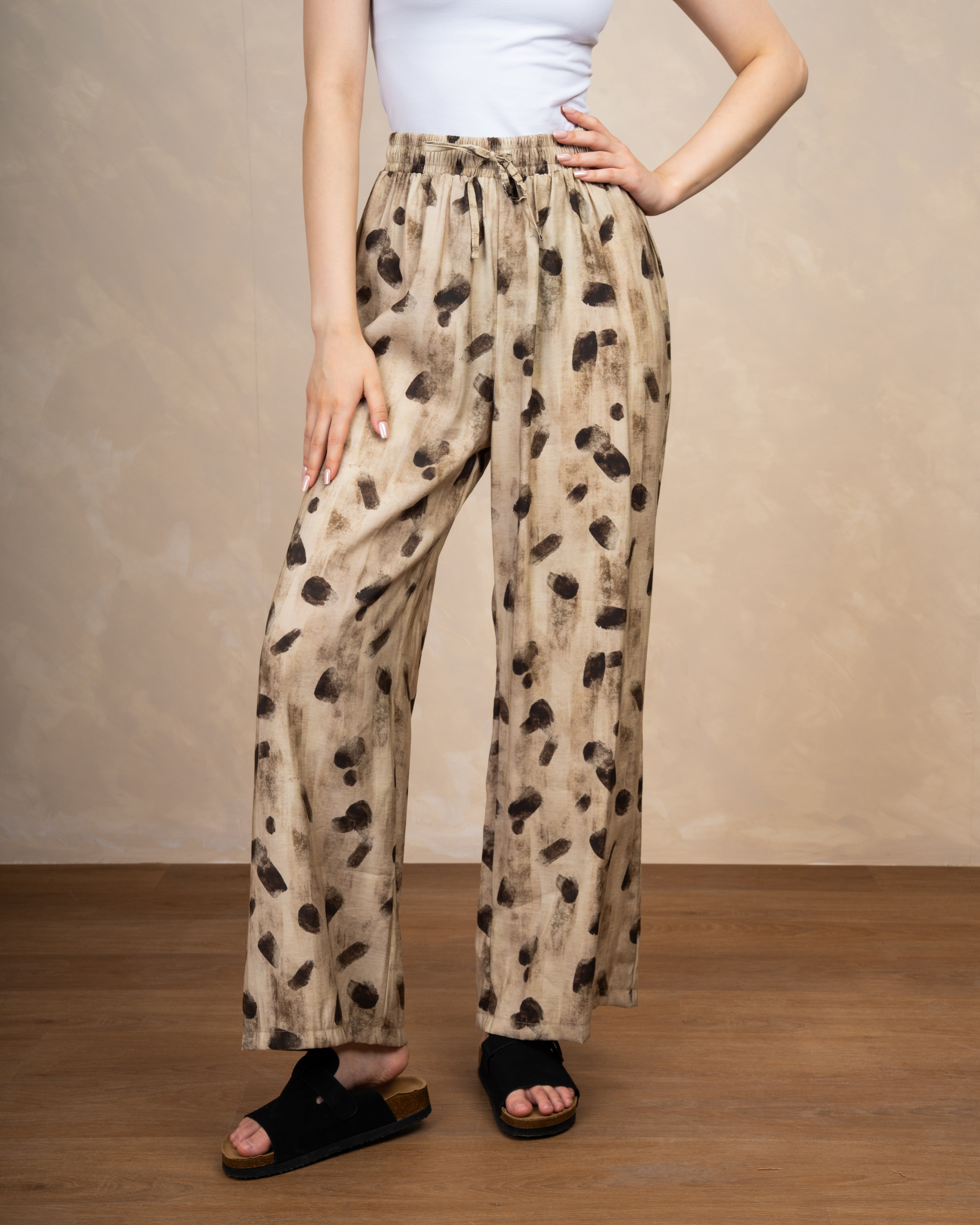 Polka Dot Trouser