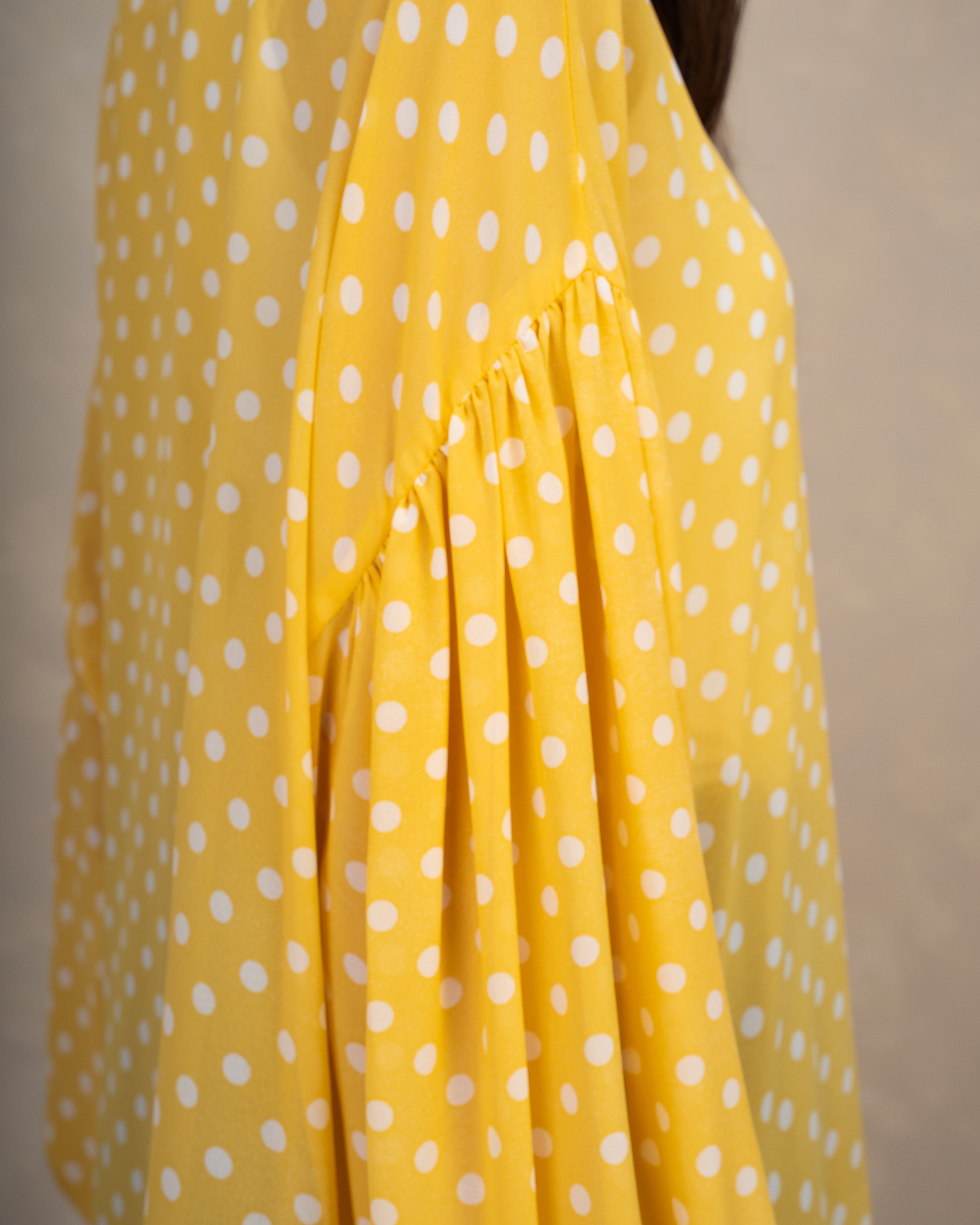 Long Polka Dot Shirt In Different Colors