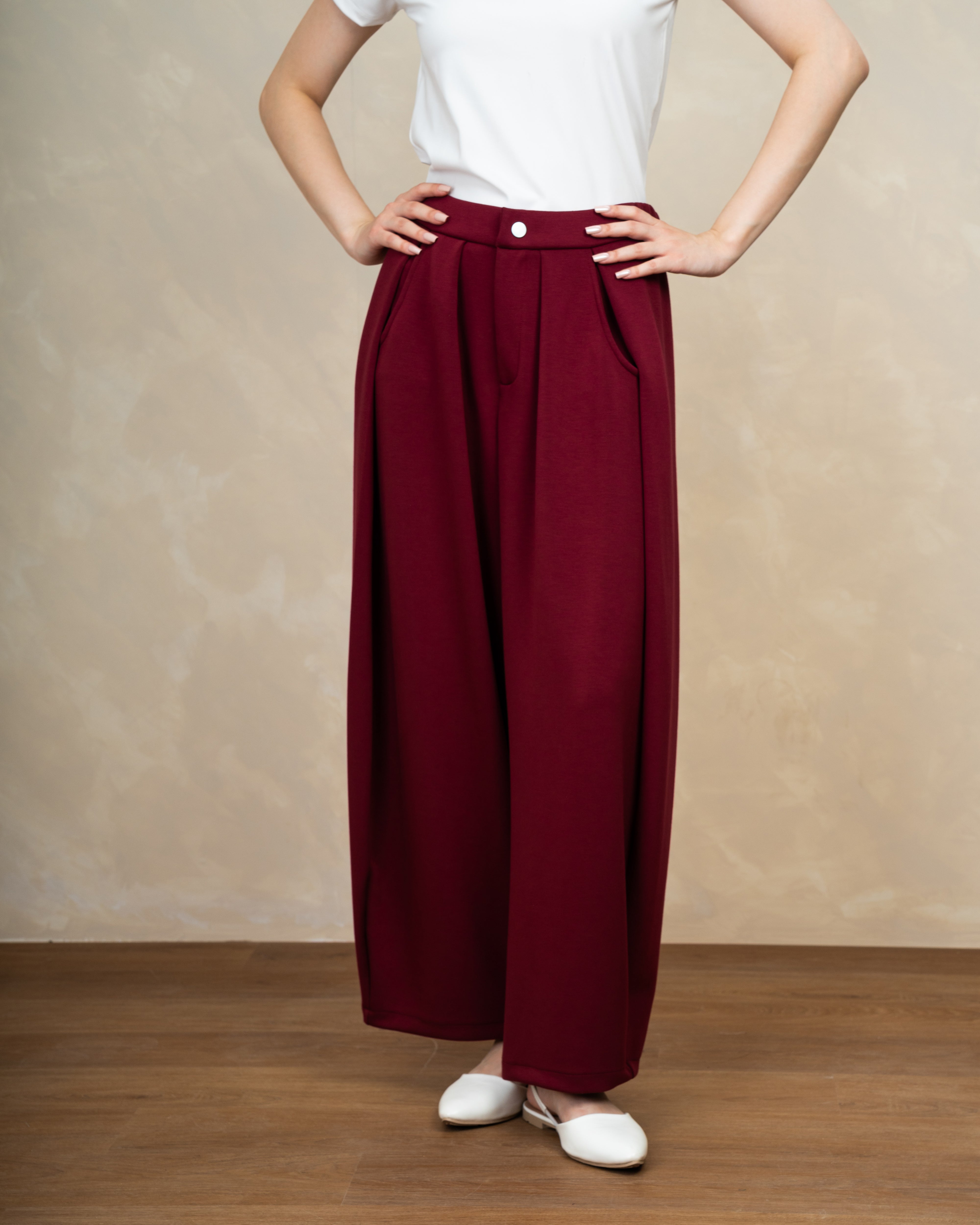 Minimal Formal Trouser With Single Button