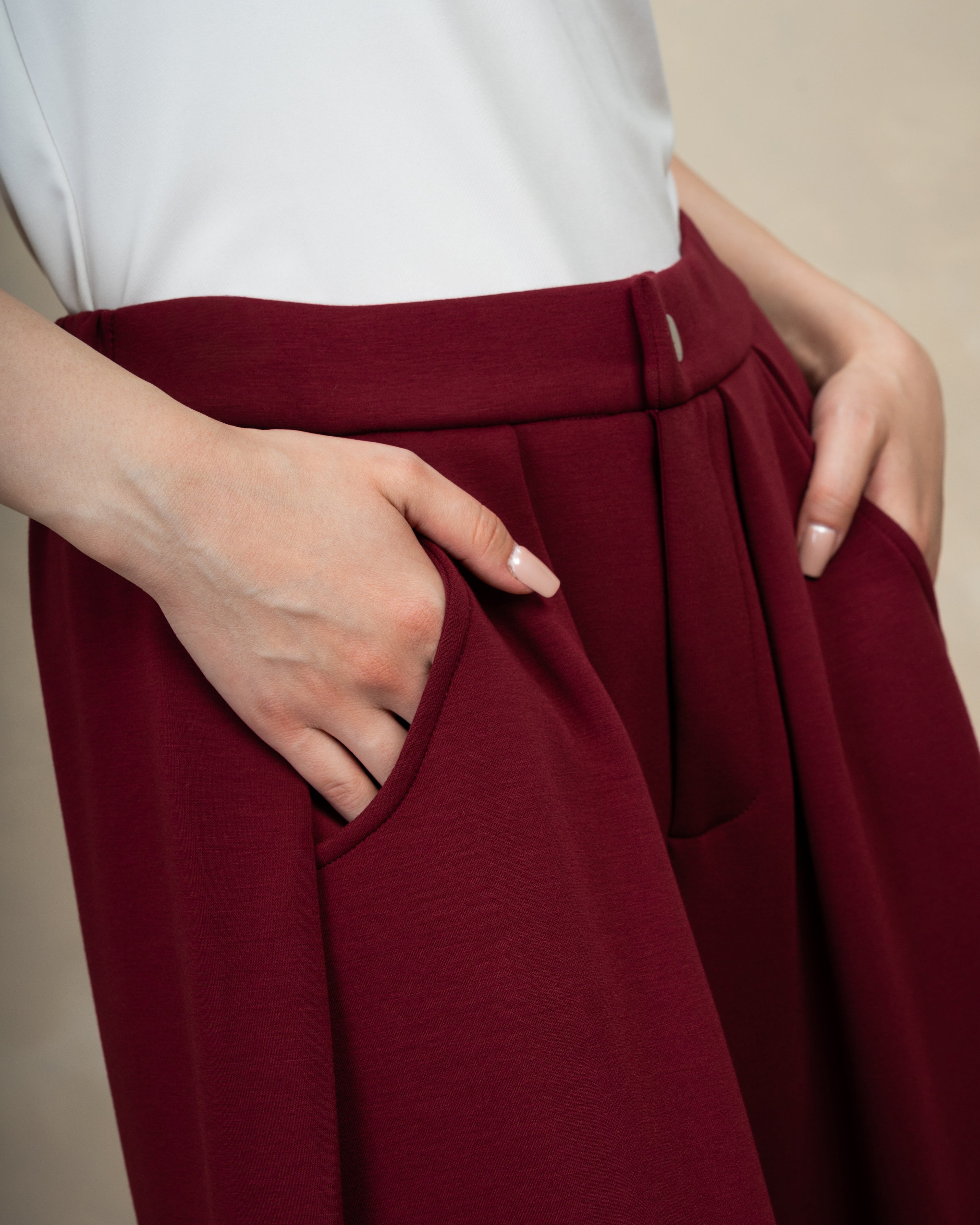 Minimal Formal Trouser With Single Button