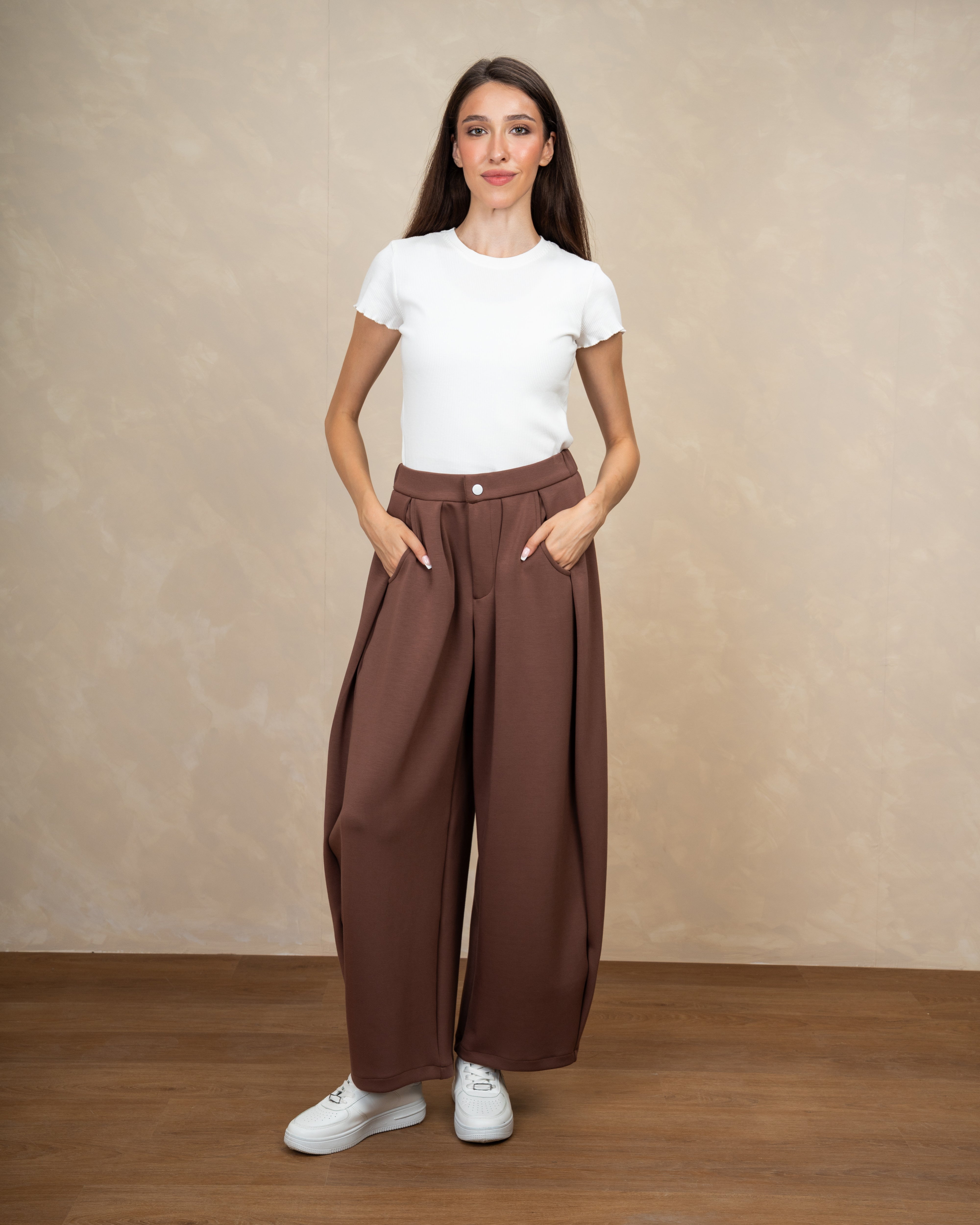 Minimal Formal Trouser With Single Button