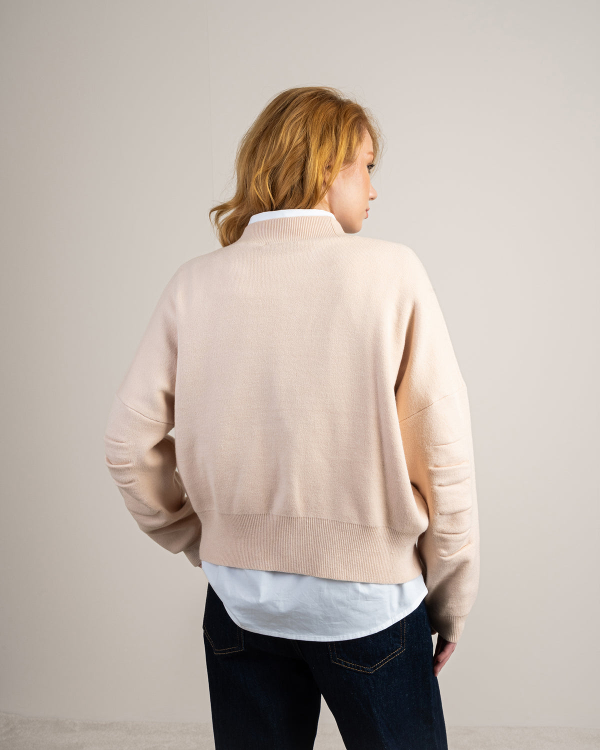 Cropped Cardigan - With Gold Buttons