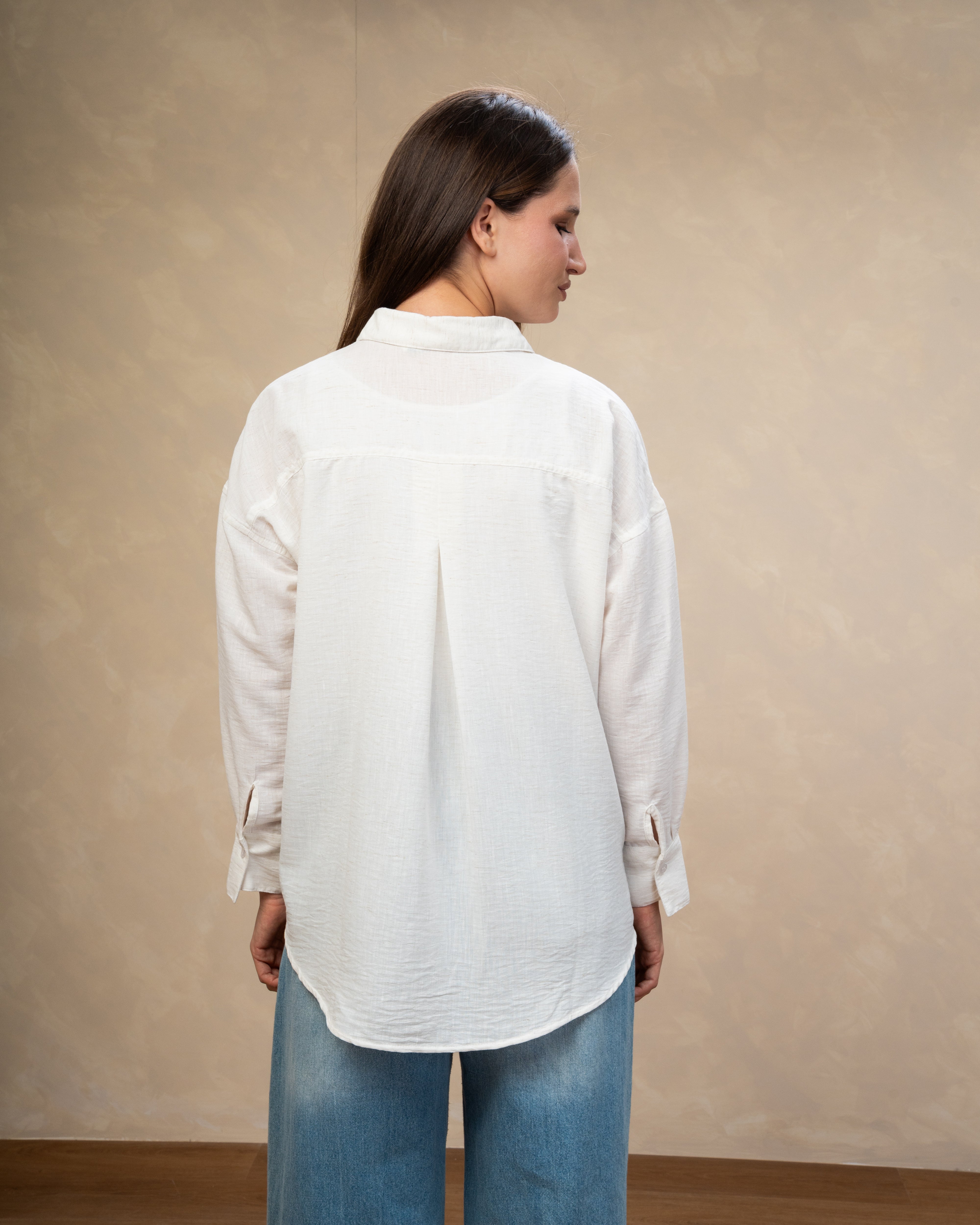 Star Dotted Embroidered Shirt