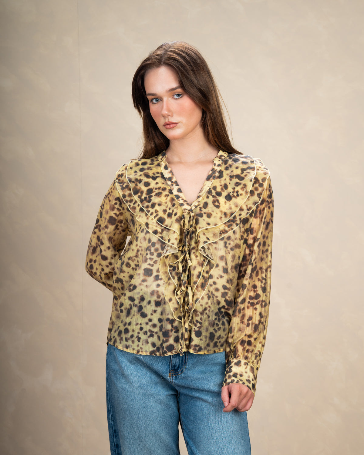 Colorful Printed Blouse