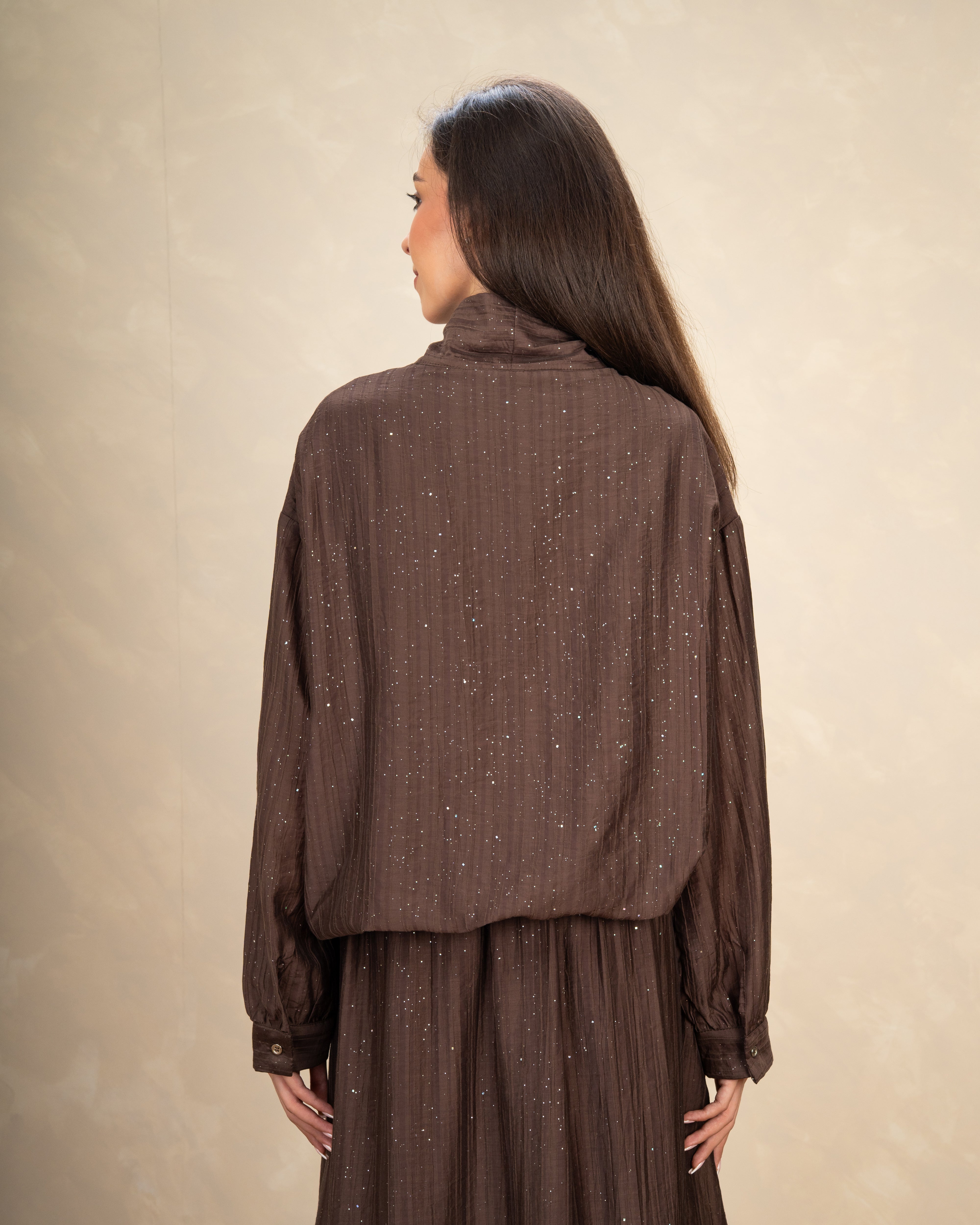Blouse With Mini Pearl Dots